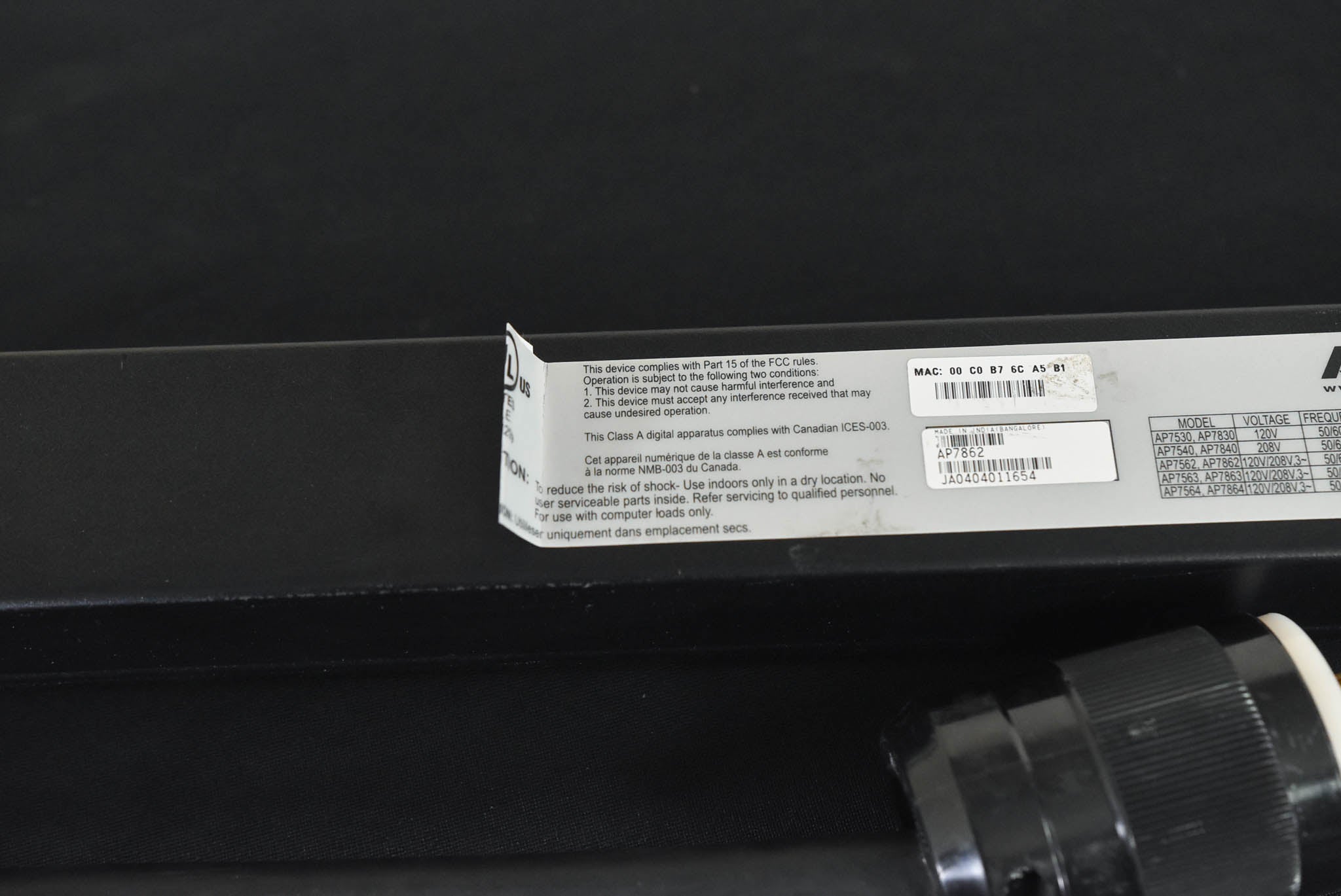 APC AP7862 Metered Rack PDU