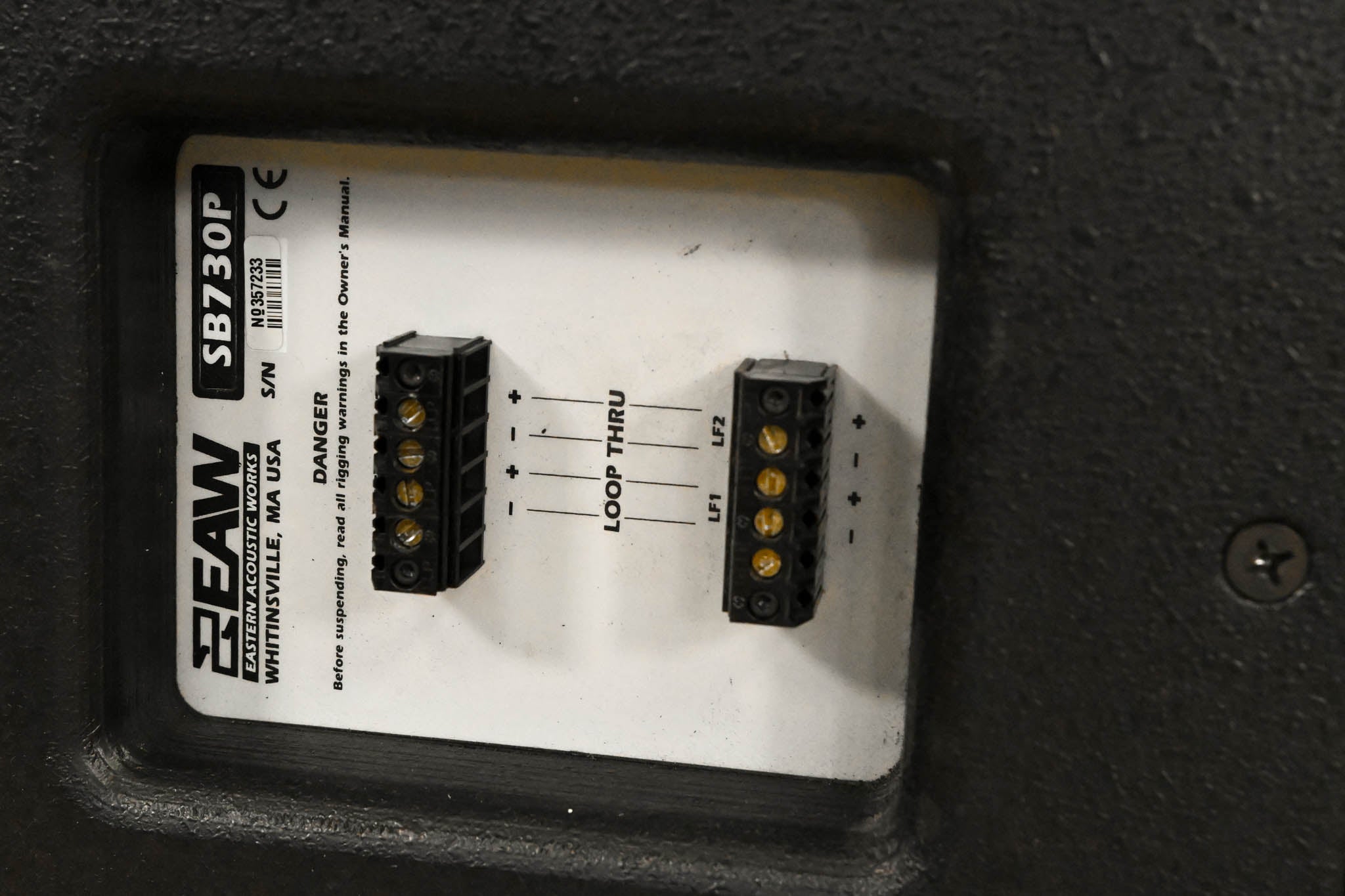 EAW SB730P Passive Dual 12-inch Subwoofer