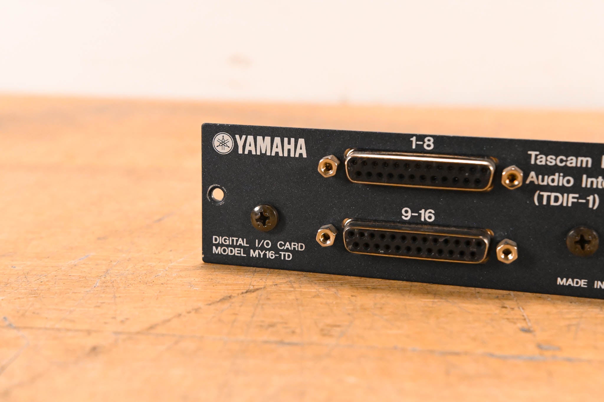 Yamaha MY16-TD TDIF Digital I/O Card for Yamaha Mixers