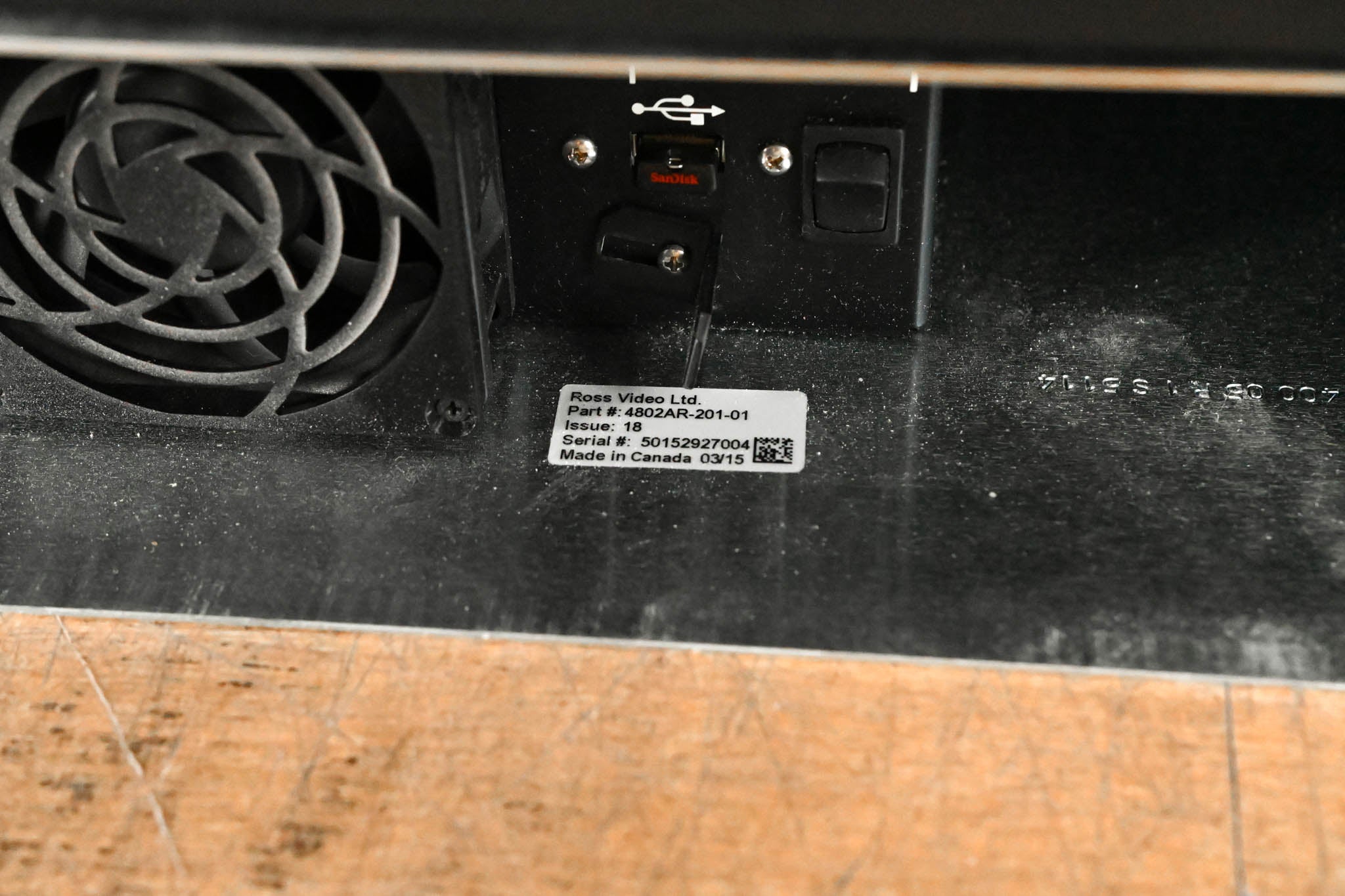 Ross Carbonite MultiMedia Frame 1 M/E Video Switcher w/Carbonite 2 Panel
