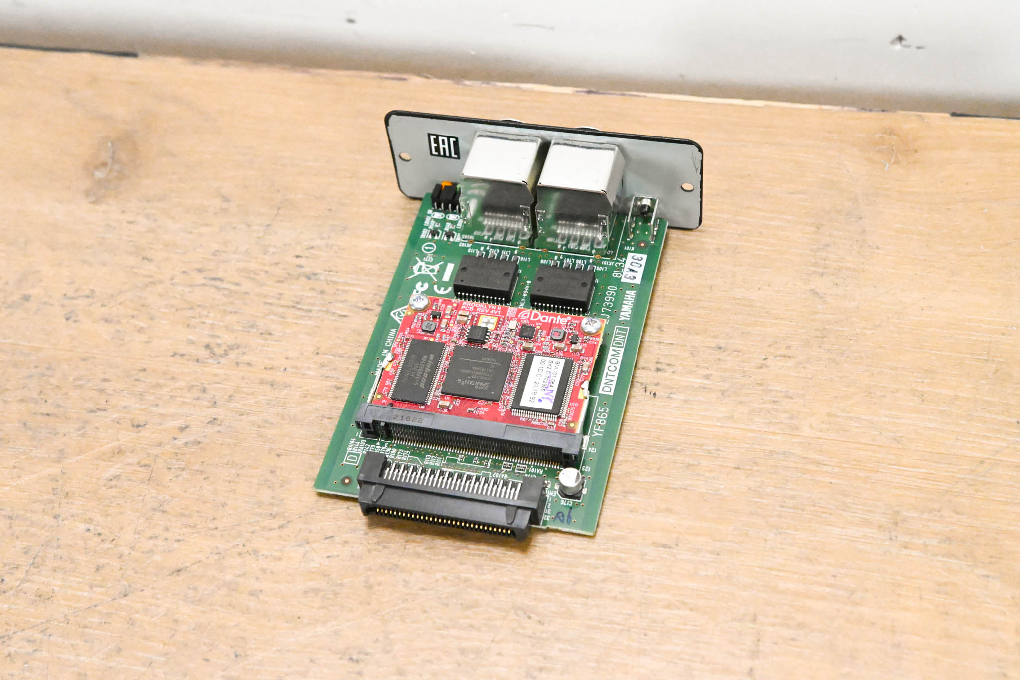 Yamaha NY64-D Dante I/O Expansion Card for TF Mixers