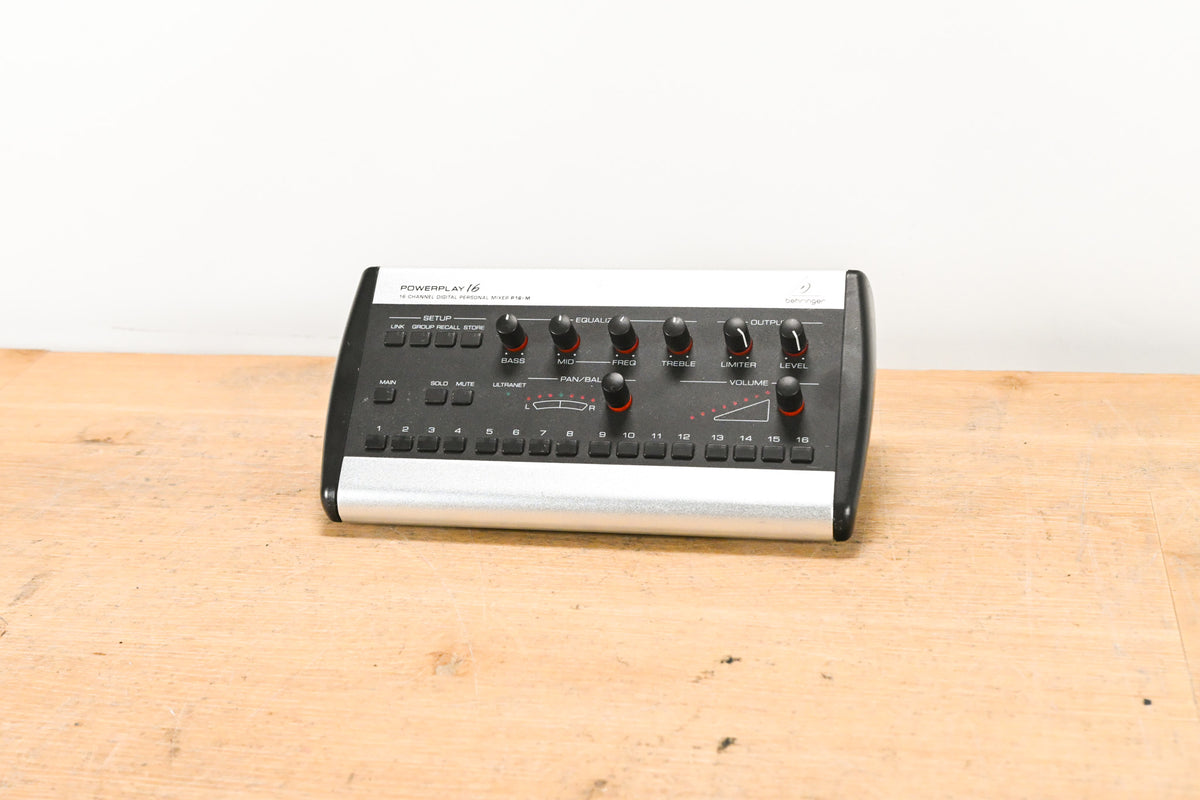 Behringer Powerplay P16-M 16-Channel Digital Personal Mixer