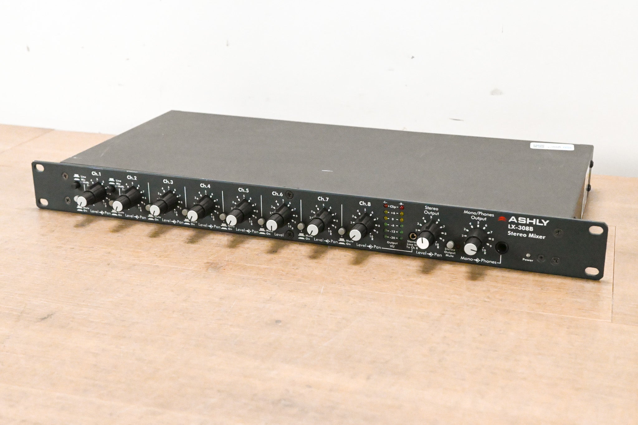 Ashly LX-308B 8-Channel Stereo Line Mixer