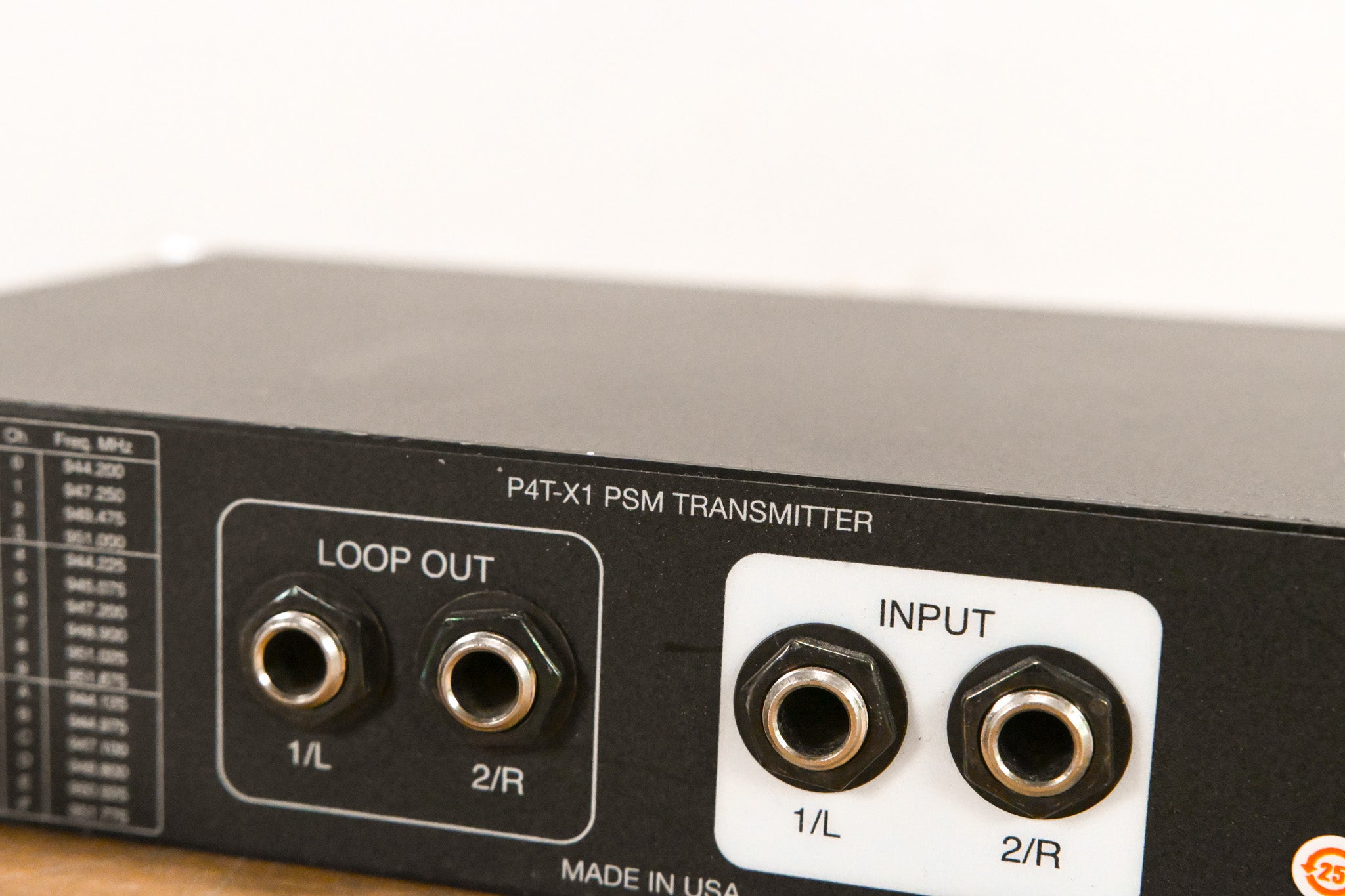 Shure P4T-X1 Wireless Transmitter for PSM 400 - X1 Band NO POWER SUPPLY