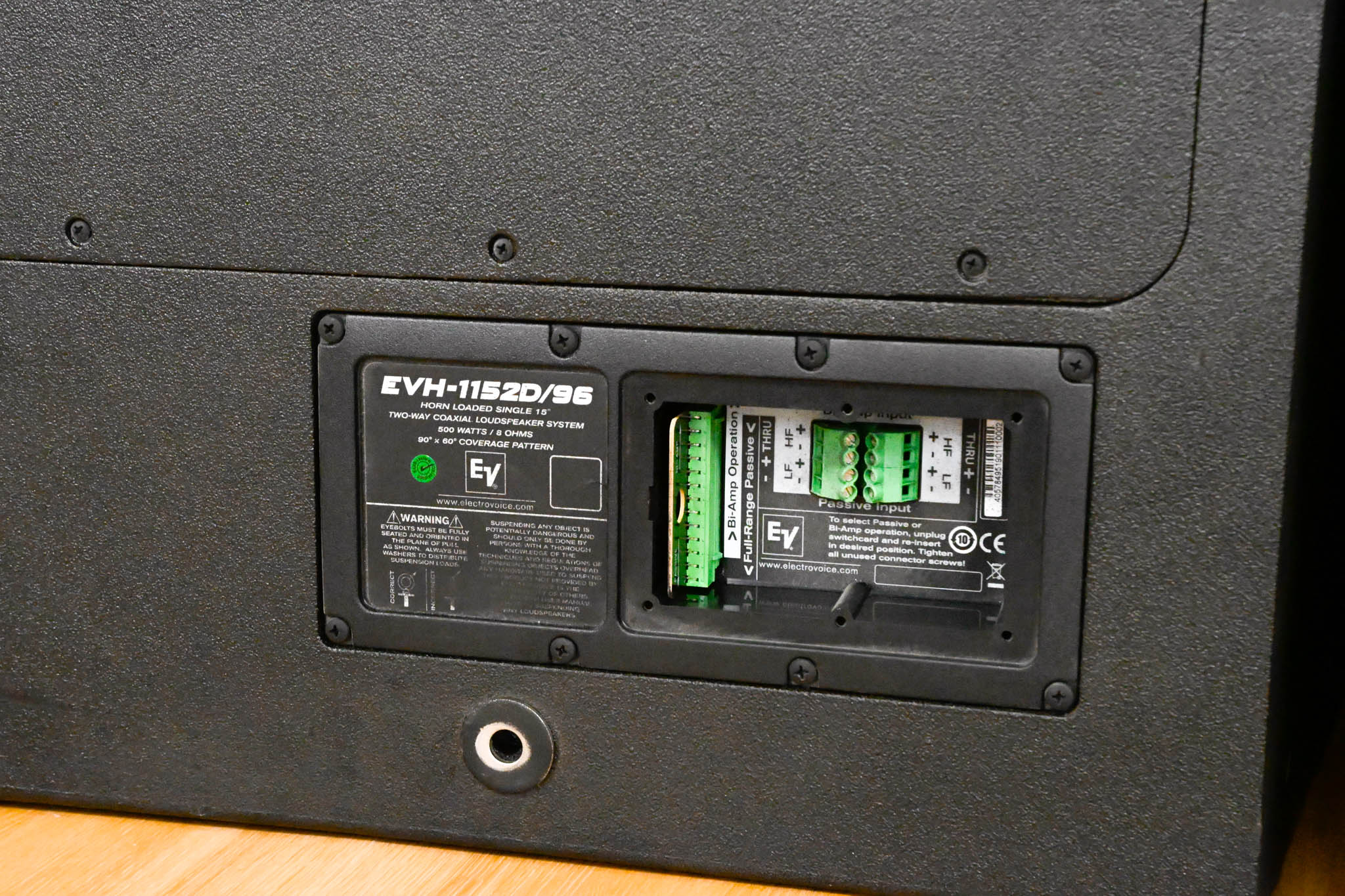 Electro-Voice (EV) EVH-1152D/96 15" Point-Source Loudspeaker (PAIR)