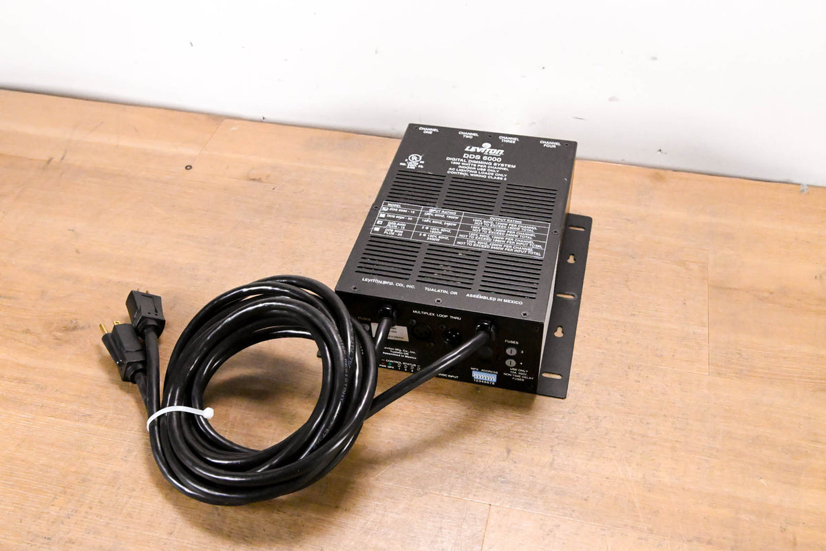 Leviton DDS 6000 4-Channel Dimmer Pack