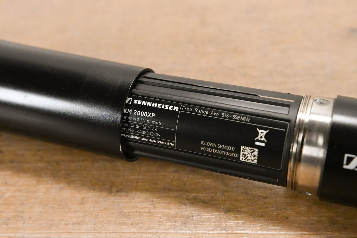 Sennheiser SKM 2000XP Handheld Transmitter (NO CAPSULE) - 516-558 MHz