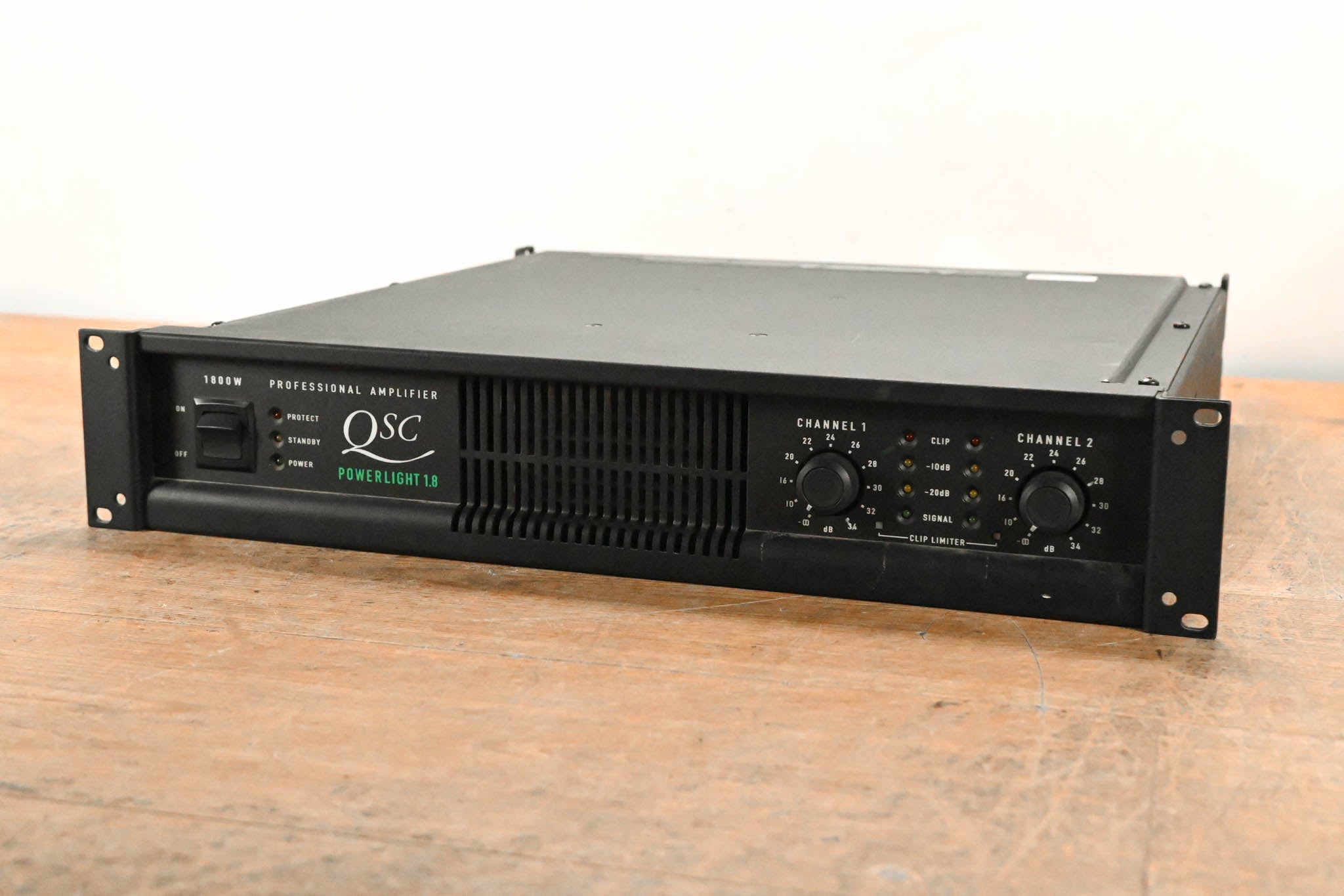 QSC PowerLight 1.8 2-Channel Power Amplifier