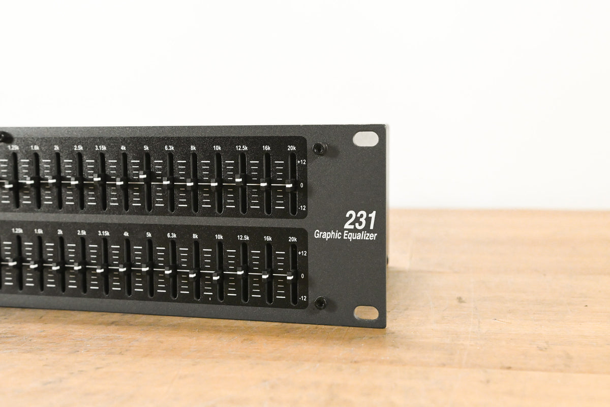 dbx 231 Dual-Channel 31-Band Graphic Equalizer