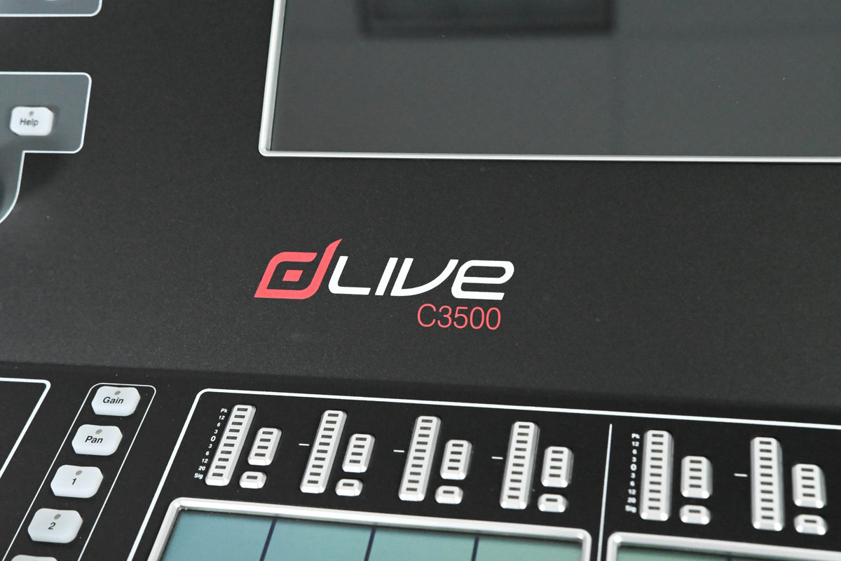 Allen & Heath dLive C3500 Control Surface w/ CDM64 64-in/32-out MixRack