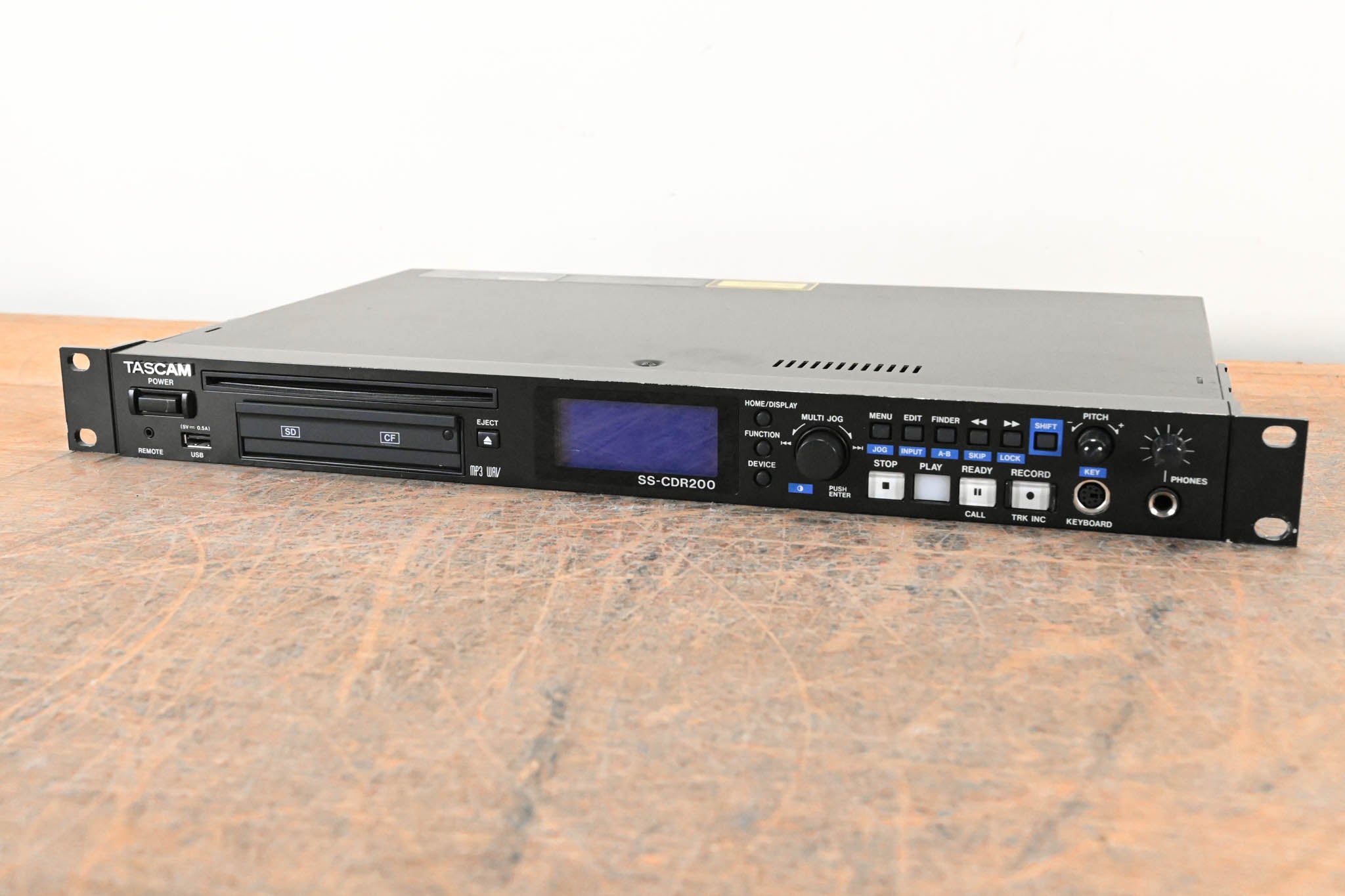 TASCAM SS-CDR200 Solid State and CD Digital Audio Recorder