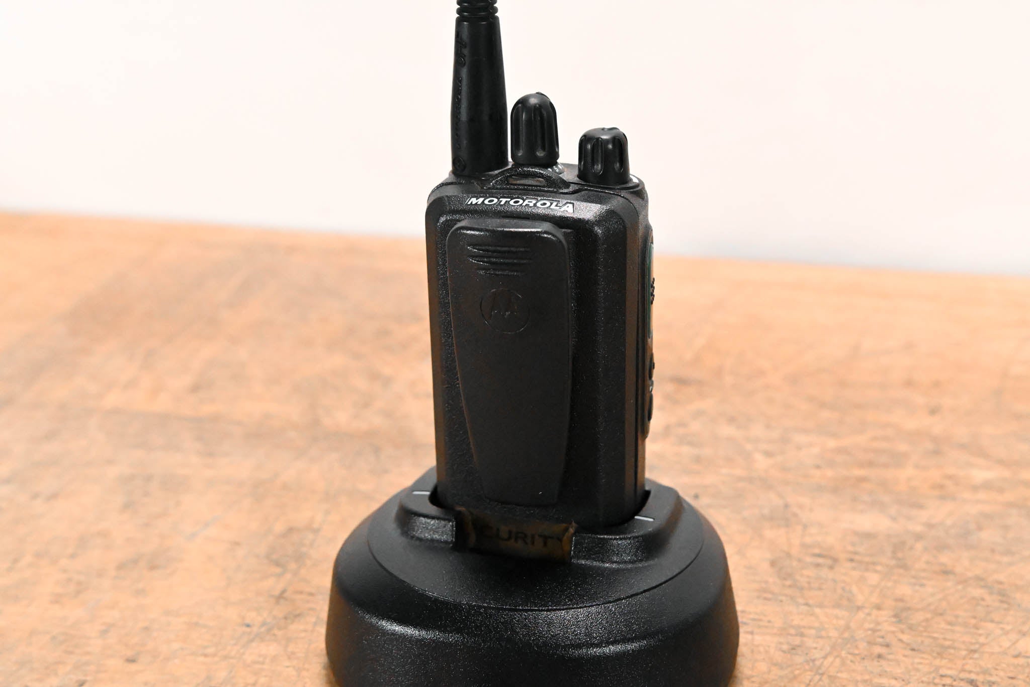 Motorola CP185 Portable Two-Way Radio with PMLN5228A Charger