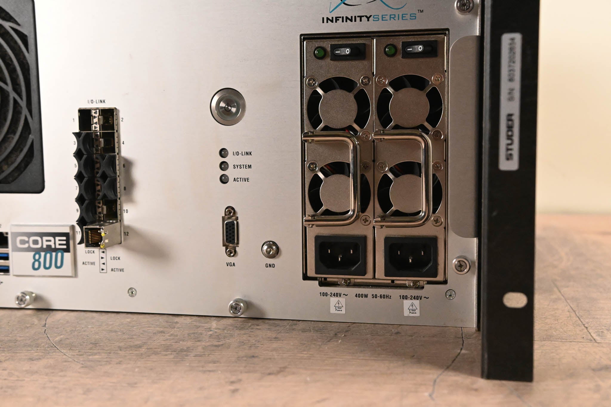 Studer Infinity Core 800 Broadcast Mixing Console Processor