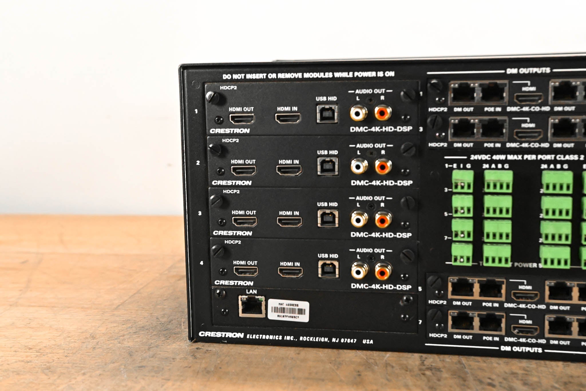 Crestron DM-MD8X8 8x8 DigitalMedia Switcher