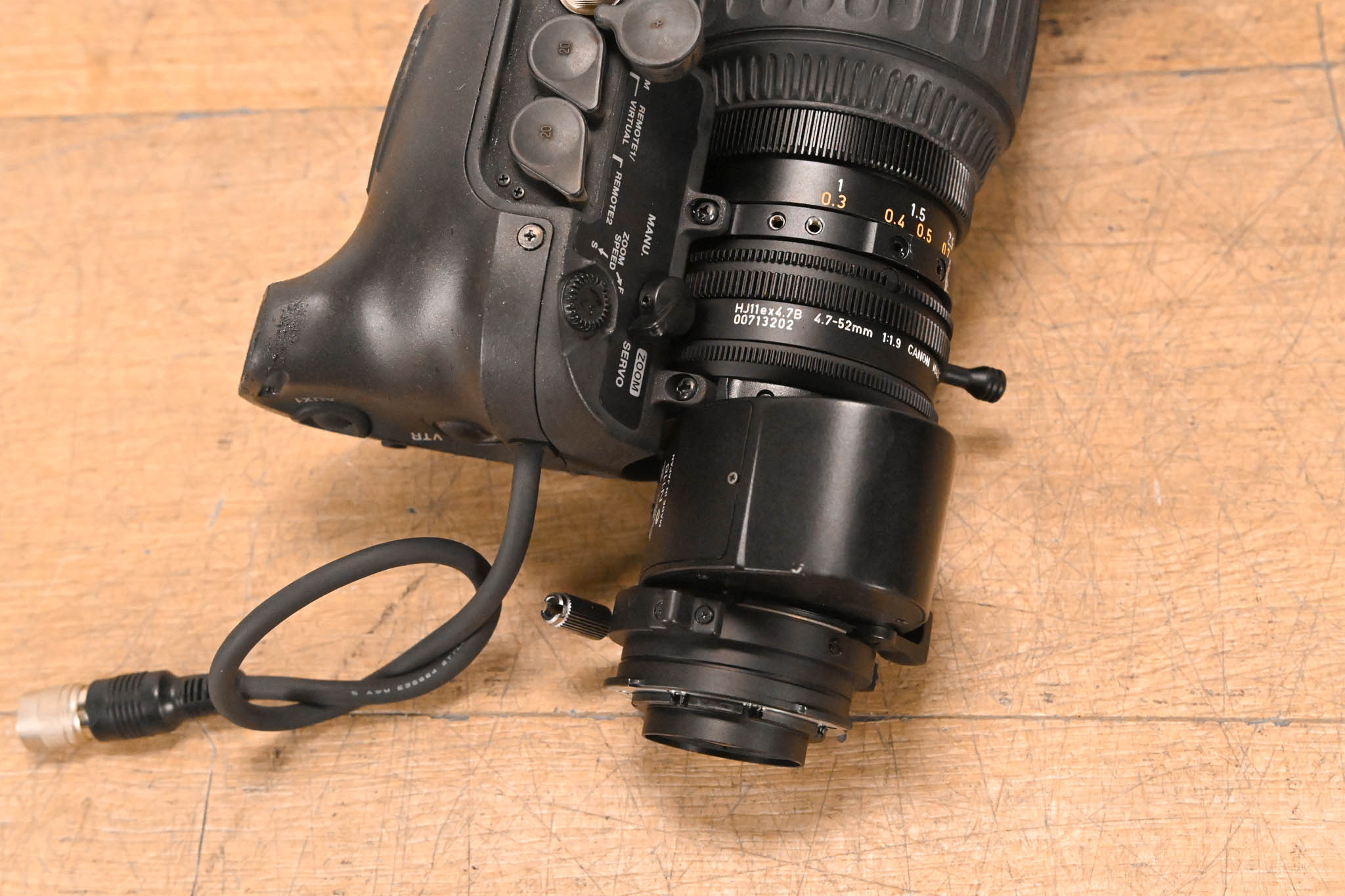 Canon HJ11ex4.7B IRSE eHDxs 11x 2/3" ENG Lens