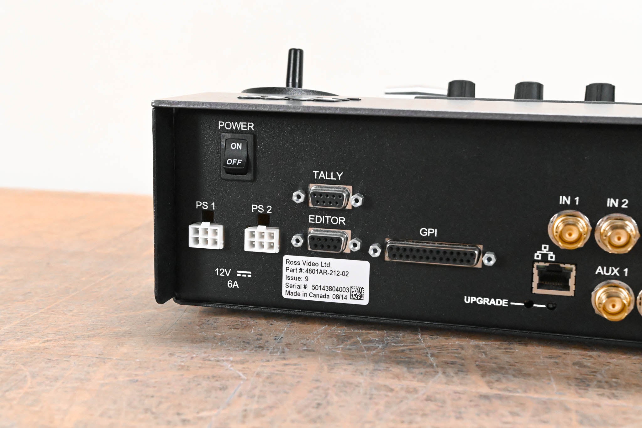 Ross Crossover 12 Solo Video Switcher and Controller (NO POWER SUPPLY)