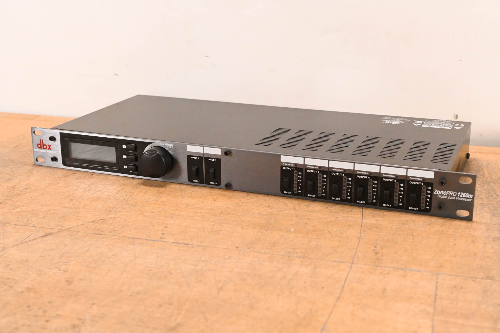 dbx ZonePRO 1260M Digital Zone Processor