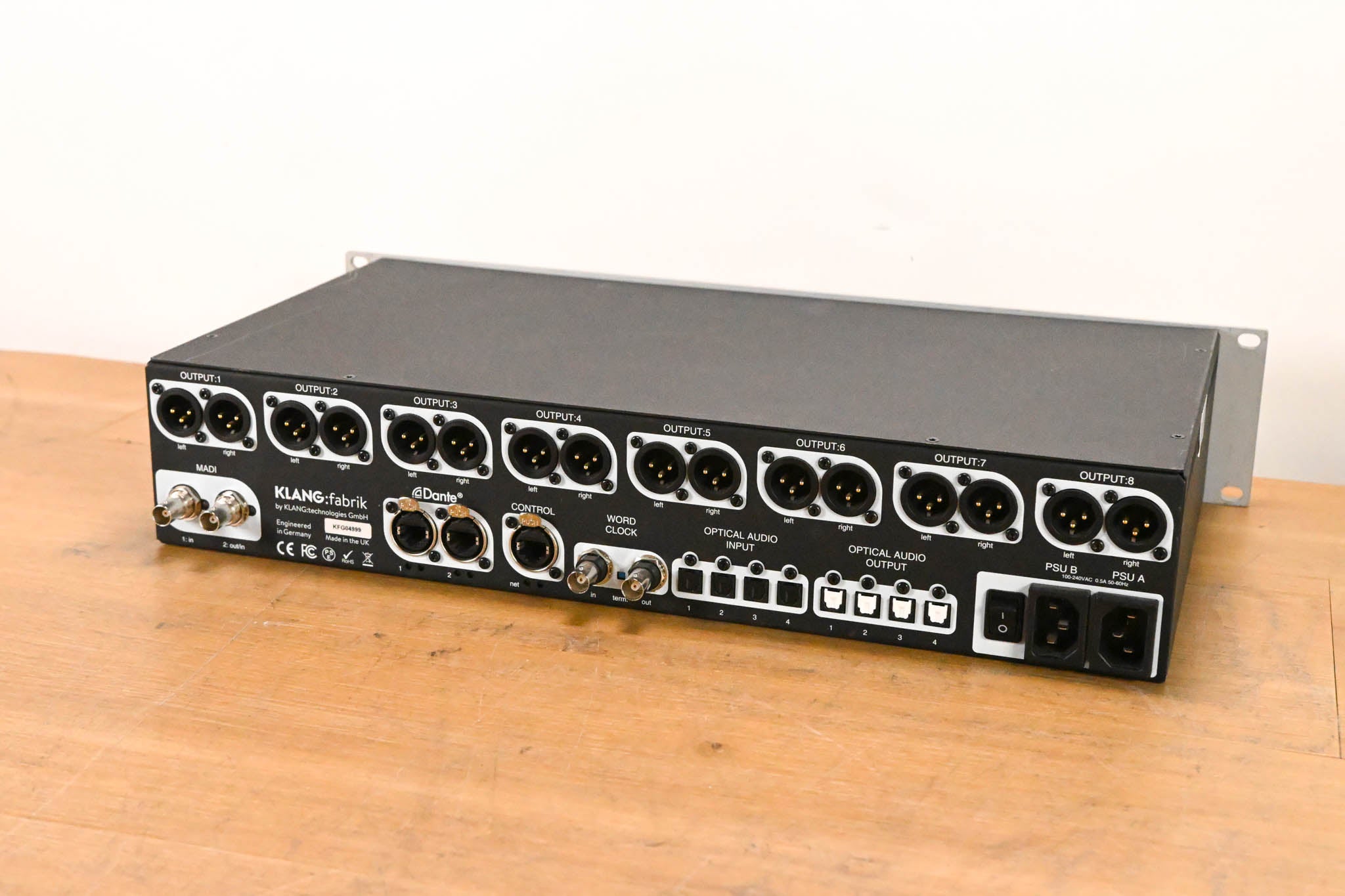 Klang Fabrik 3D In-Ear Monitoring Solution - Dante