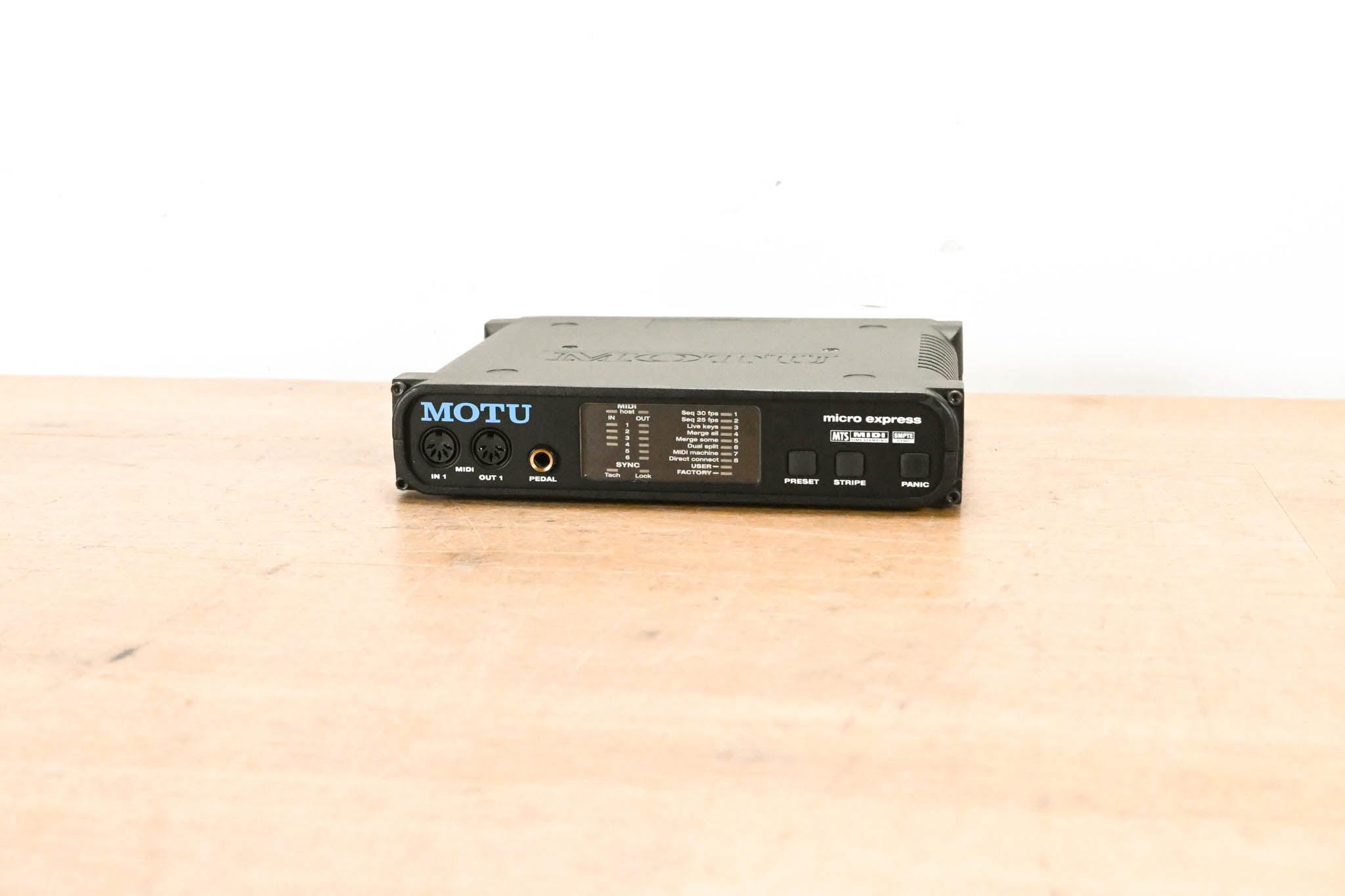 MOTU Micro Express 4x6 USB MIDI interface with Sync