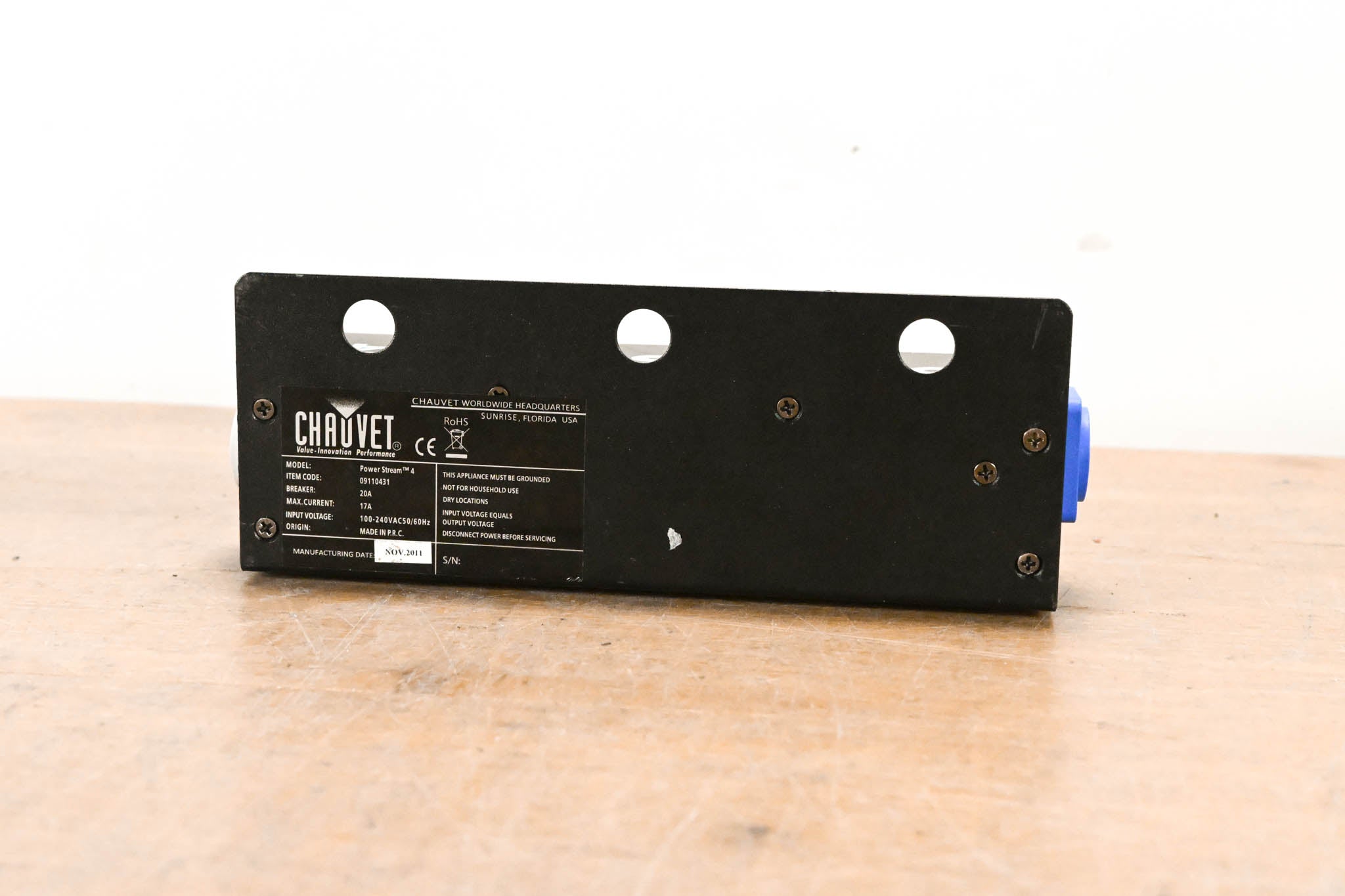 Chauvet PowerStream 4 powerCON Splitter