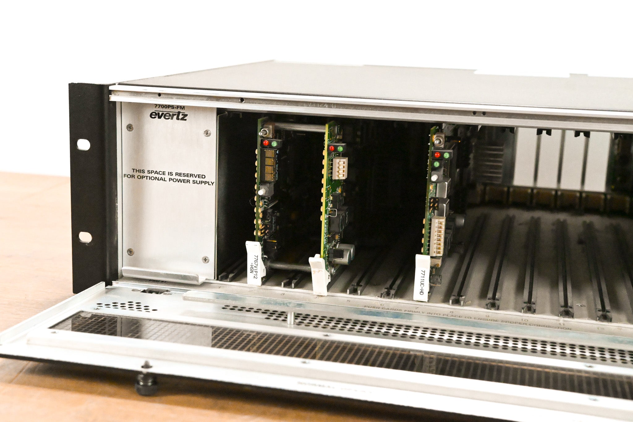 Evertz 7700FR-C MultiFrame Chassis with Cards