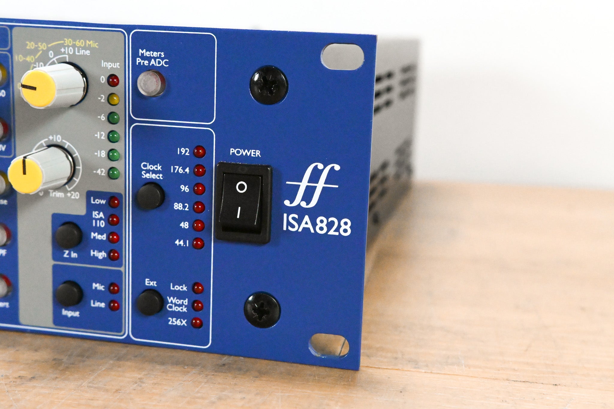 Focusrite ISA828 8-Channel Microphone Preamp w/ Optional Digital Card