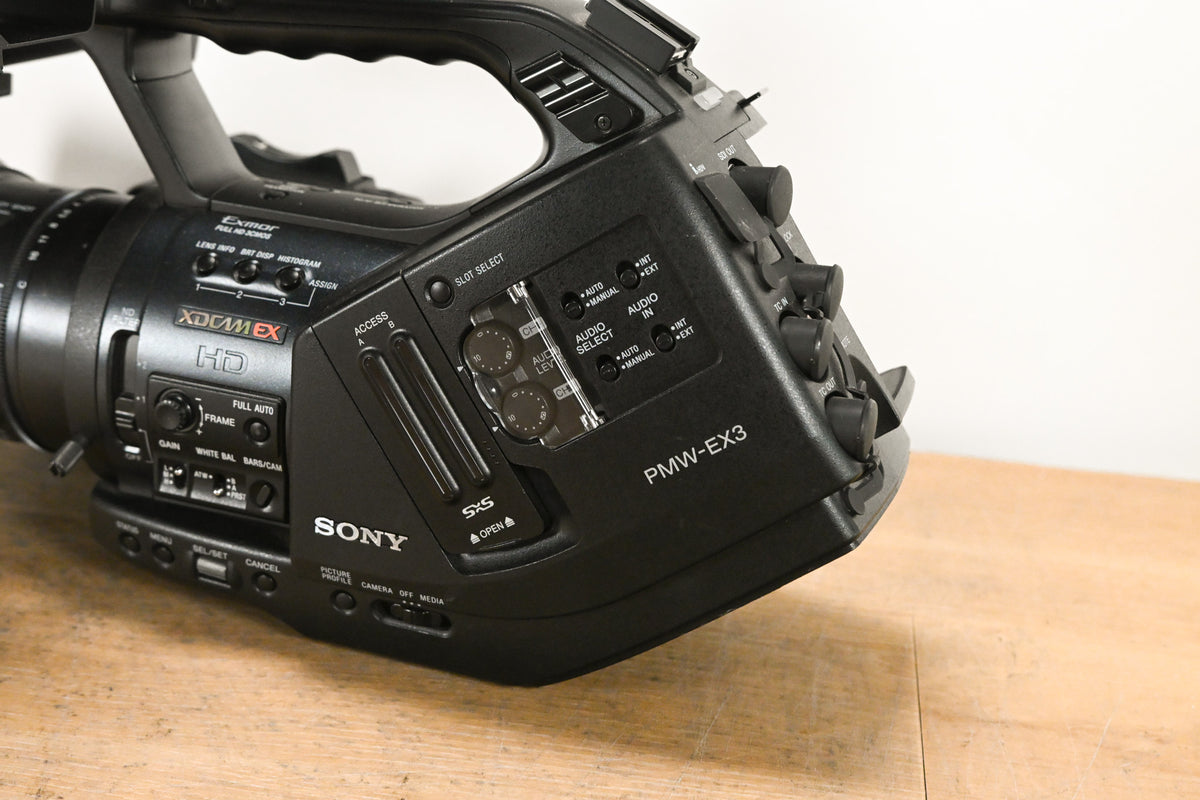 Sony PMW-EX3 XDCAM EX HD Compact Camcorder