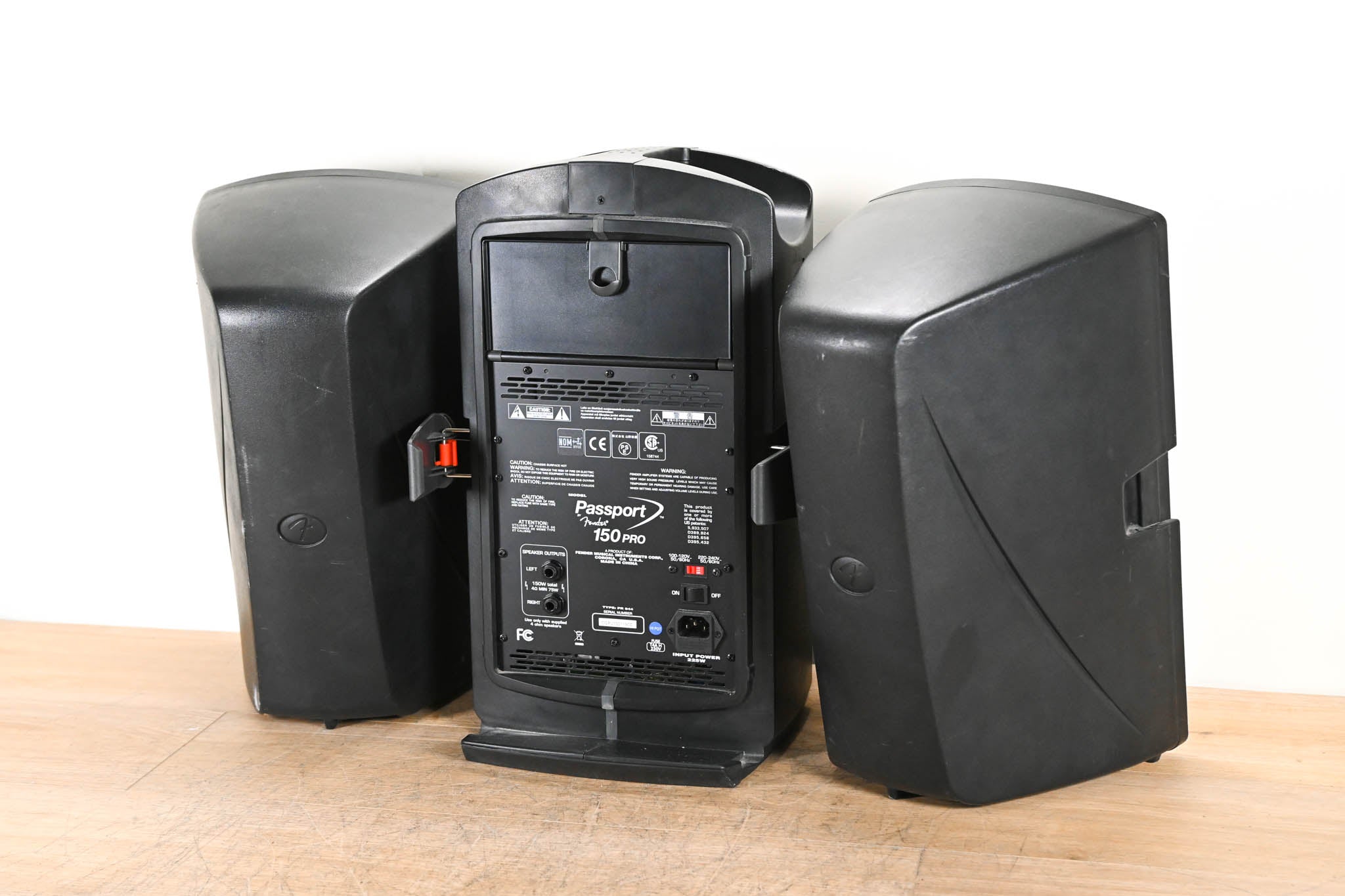 Fender Passport 150 Pro 4-Channel Portable PA System