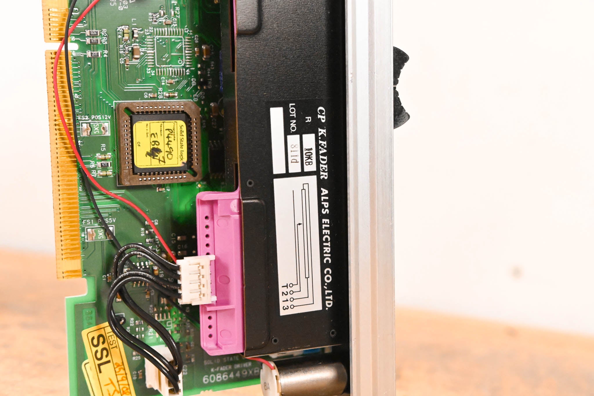 Solid State Logic C300 HD Motorized Fader Module – ALPS K-Fader Assembly