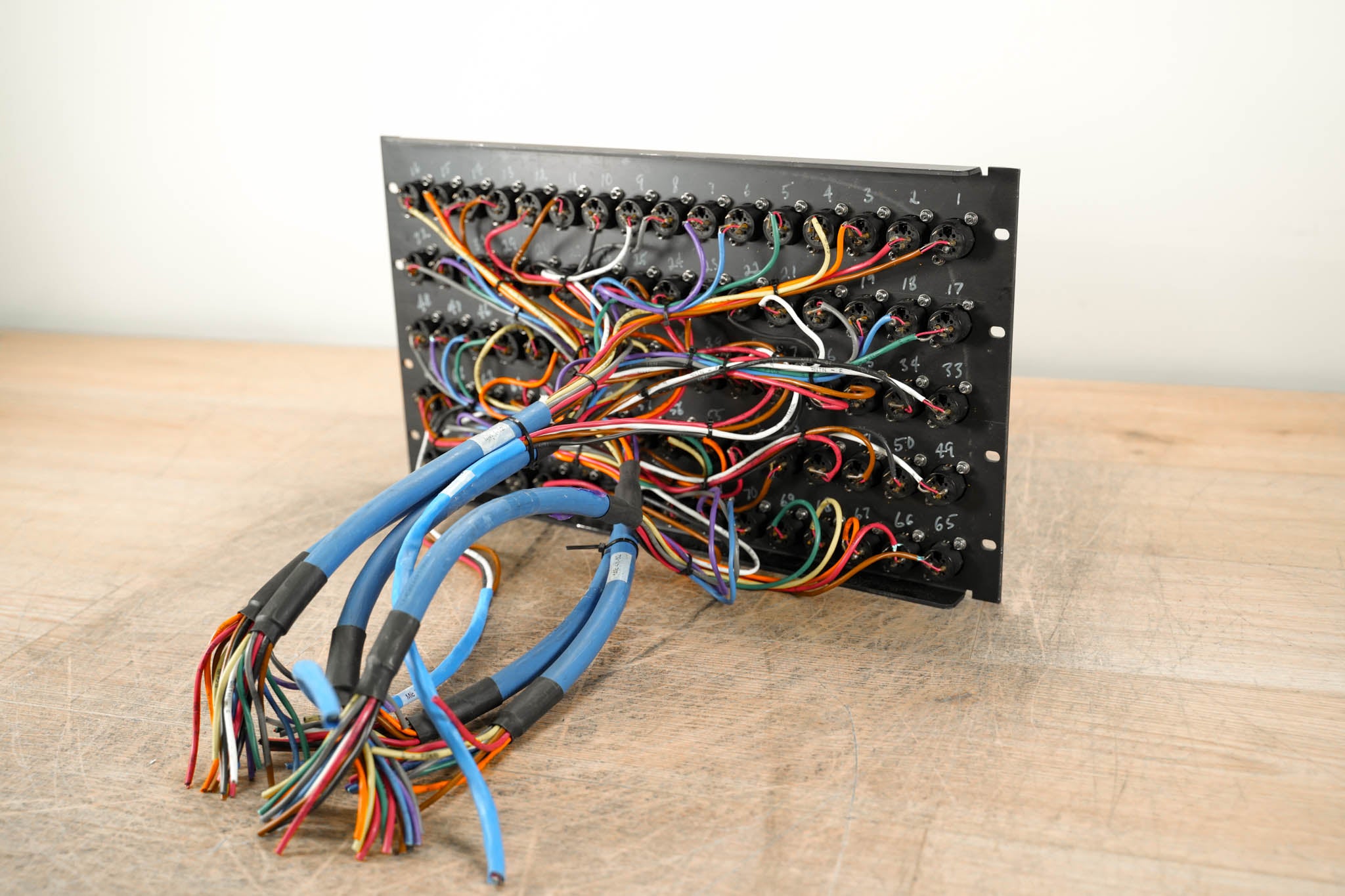 Unbranded 80-Channel Female XLR Patch Panel