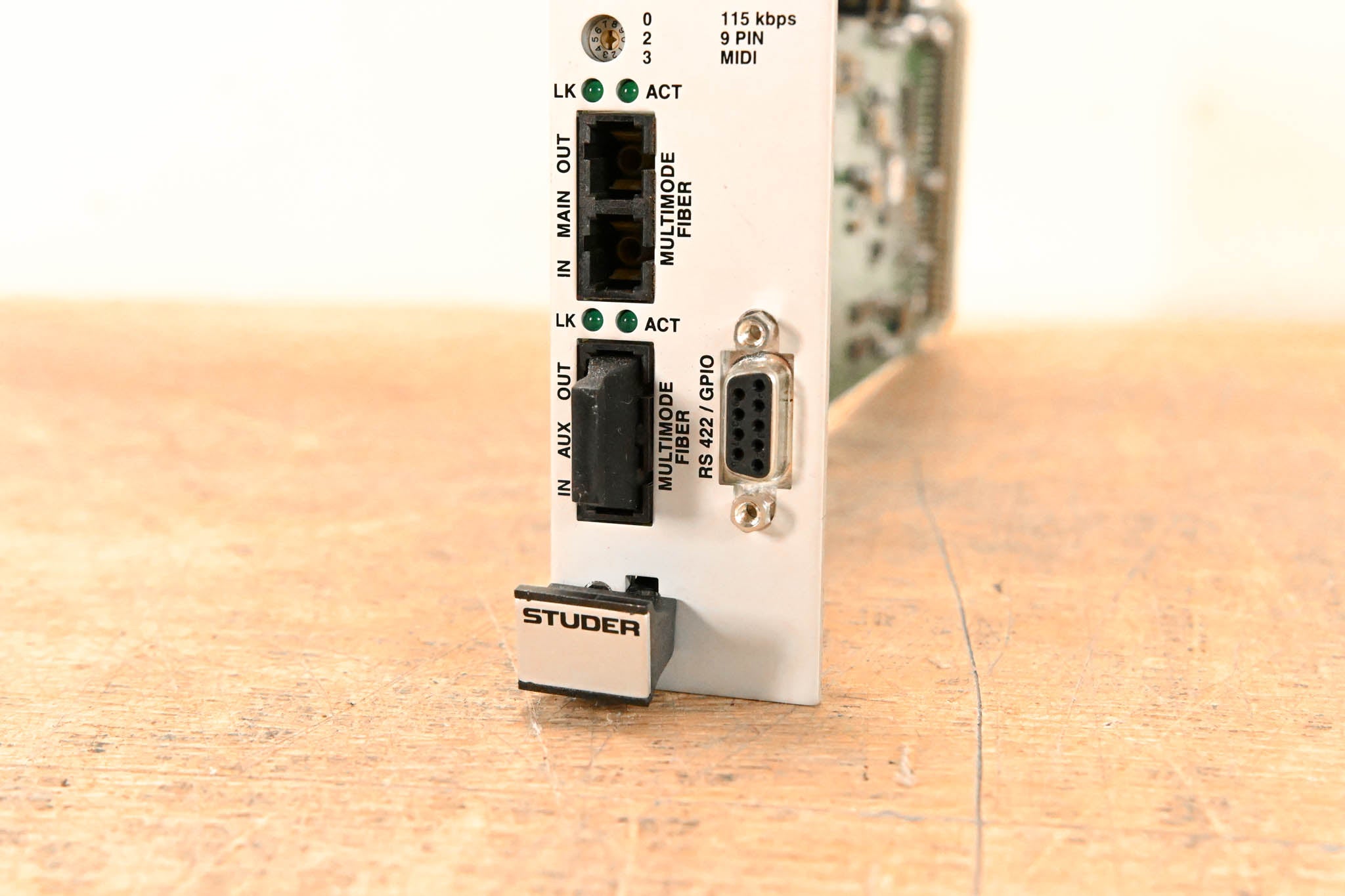 Studer MADI I/O Card for D21m Modular I/O System