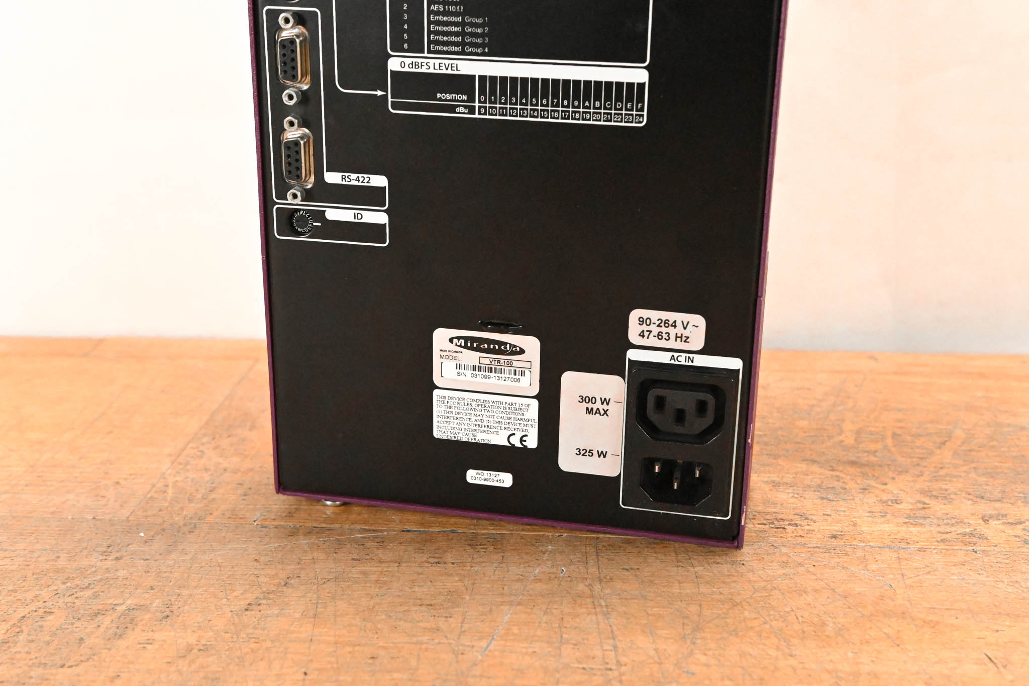 Miranda VTR-100 Analog to Digital Bi-Directional Media Converter