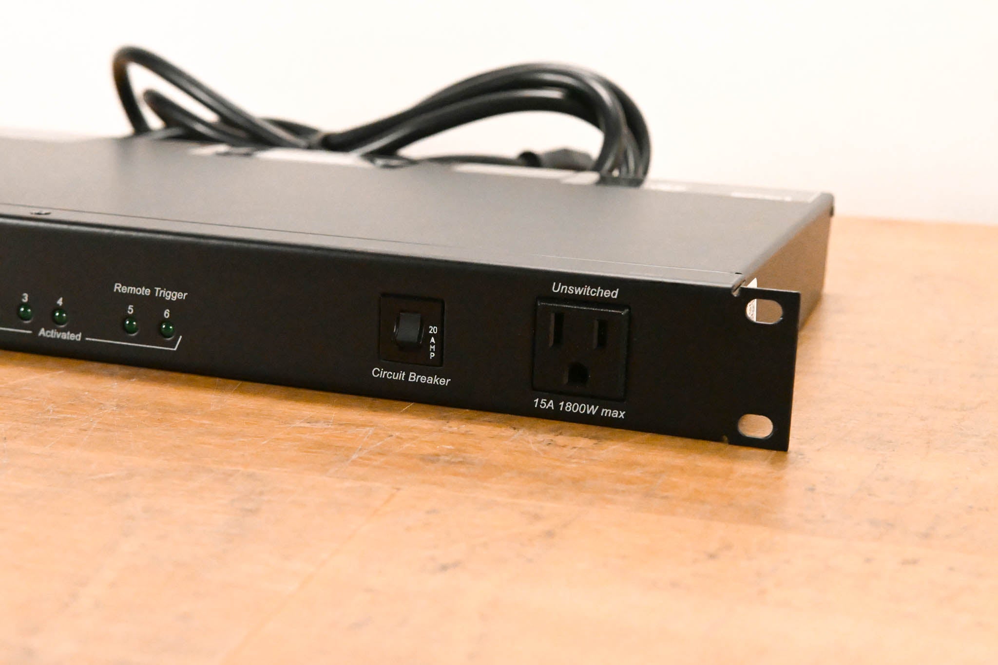 Lowell ACR-SEQ6-2009 15A Rackmount Power Sequencer w/ 9 Outlets & RPC