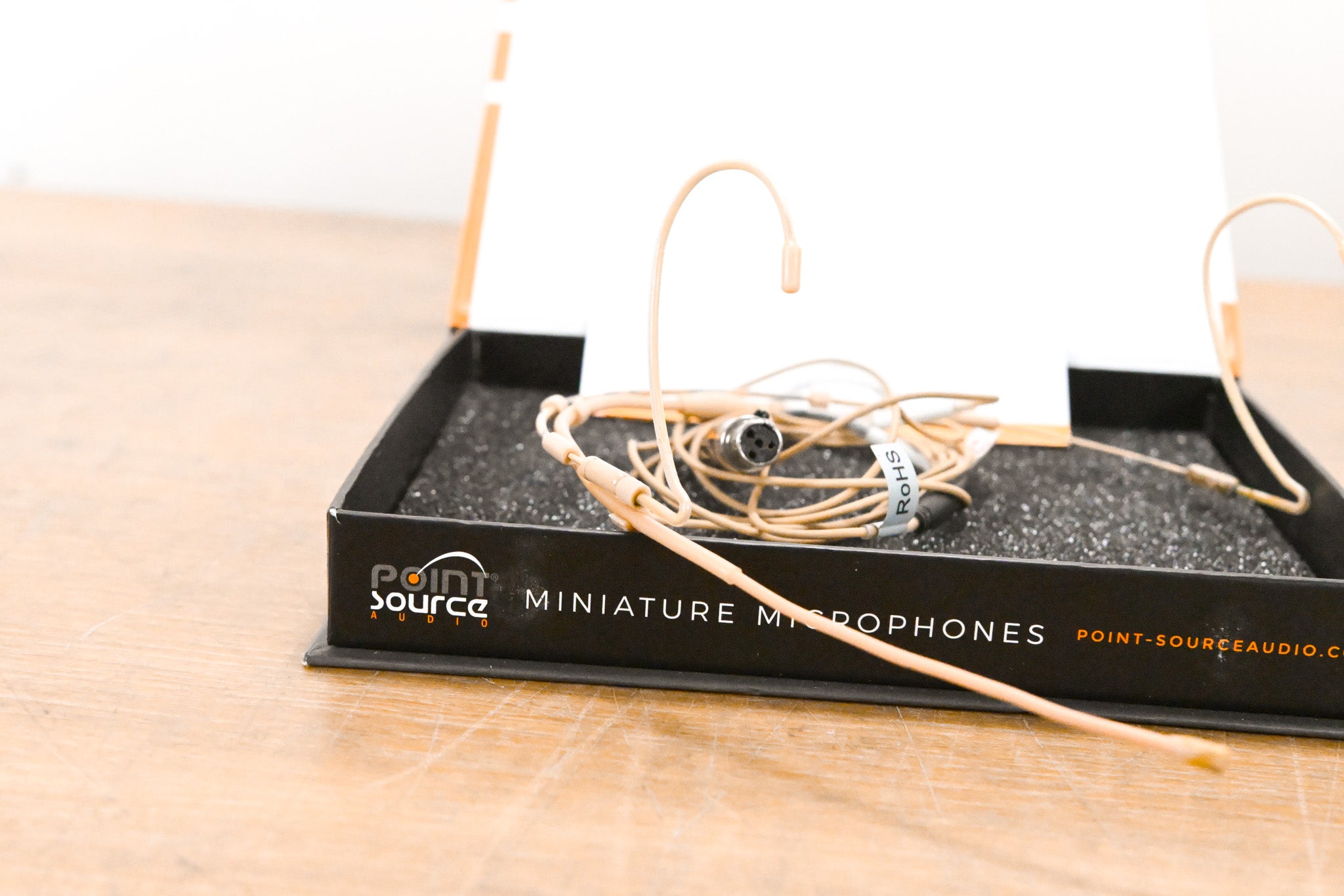 Point Source Audio CO-8WD-XSH-BE OMNI Waterproof Headset Mic for Shure