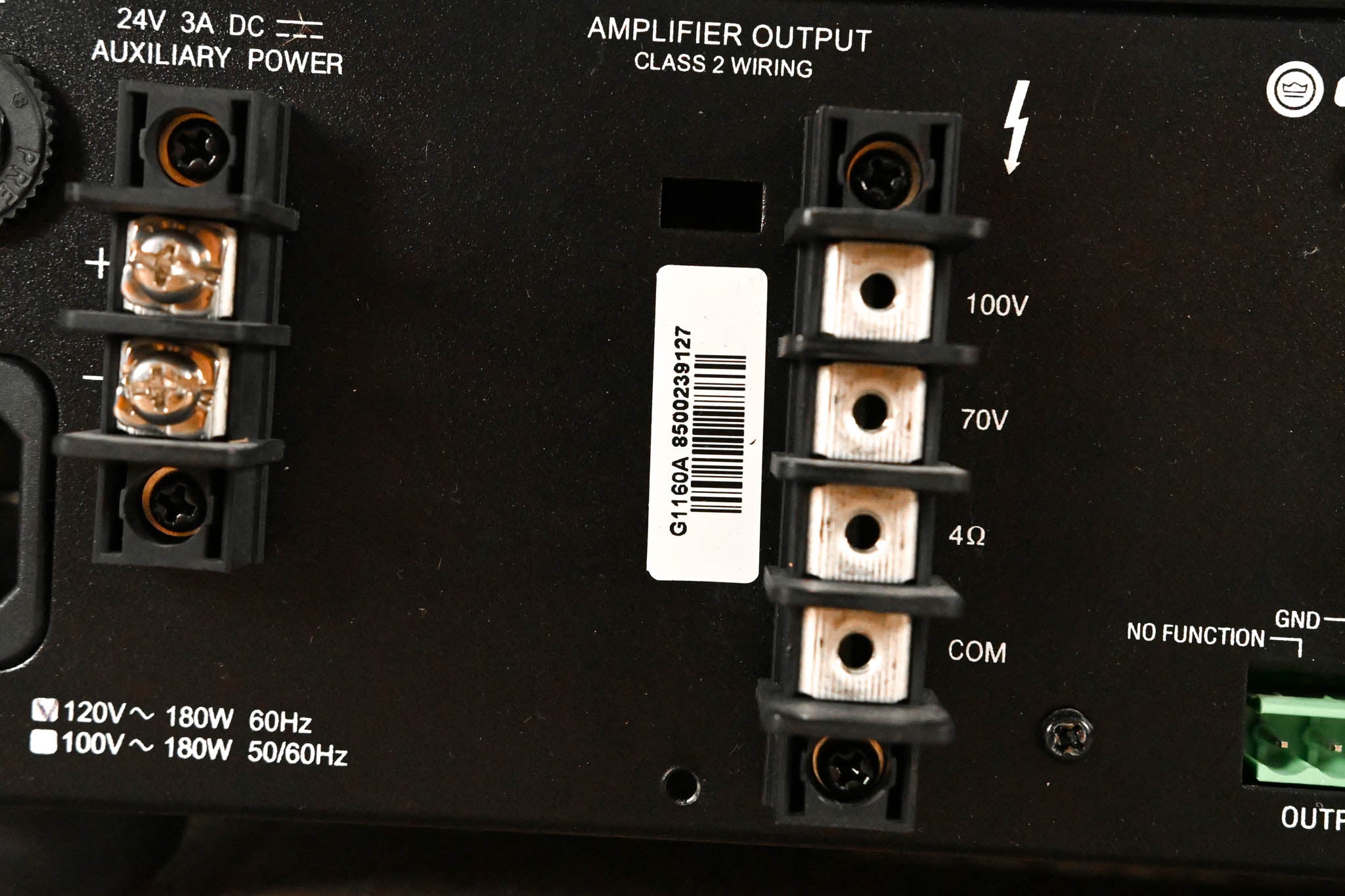 Crown 1160A Single Channel Amplifier