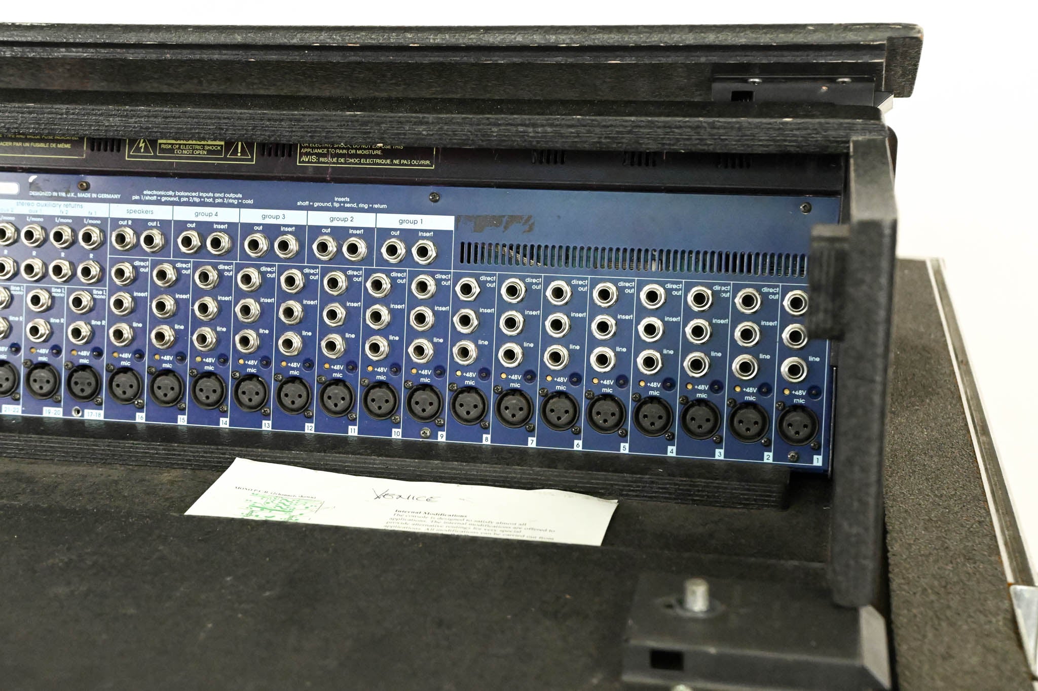 ミンゴページ Midas Venice 320 32-Channel Analog Mixing Console with Road Case