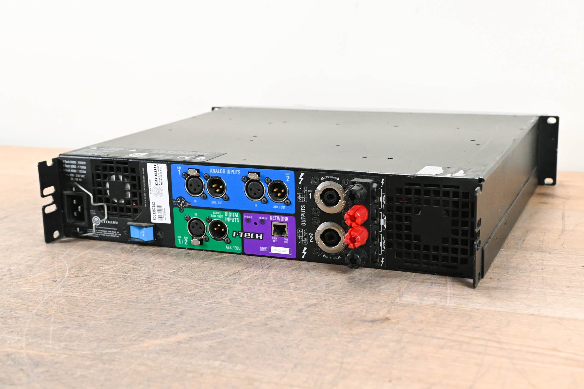 Crown I-Tech 4000 2-Channel Power Amplifier