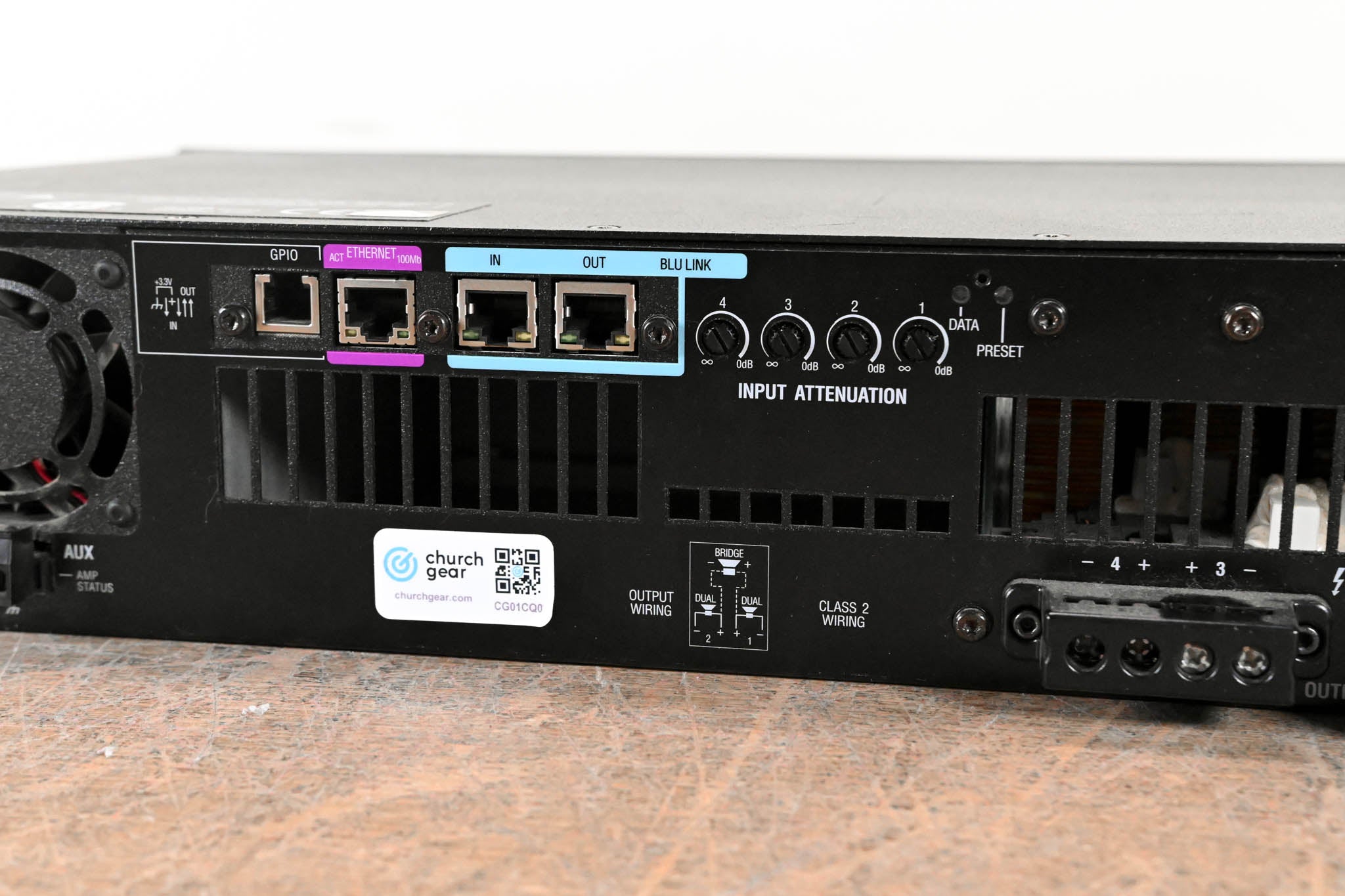 Crown DCi 4|300N DriveCore Install 4-Channel Power Amplifier