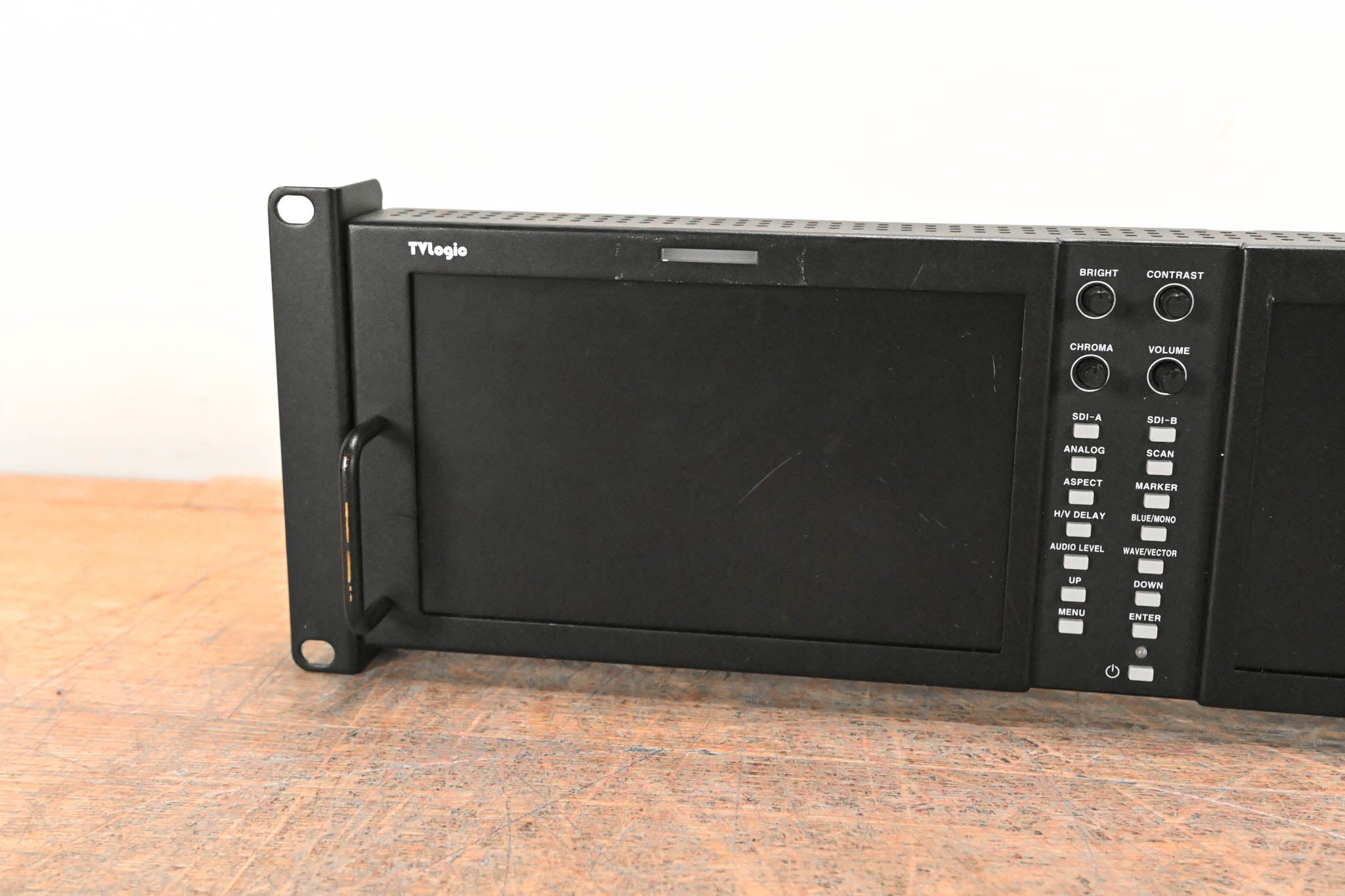 Postium PRM-702A 7" Multi Format Dual LCD Rack Monitor (NO POWER SUPPLY)