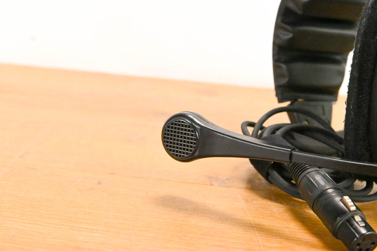 RTS PH-1 Single-Sided Headset with Flexible Dynamic Boom Mic