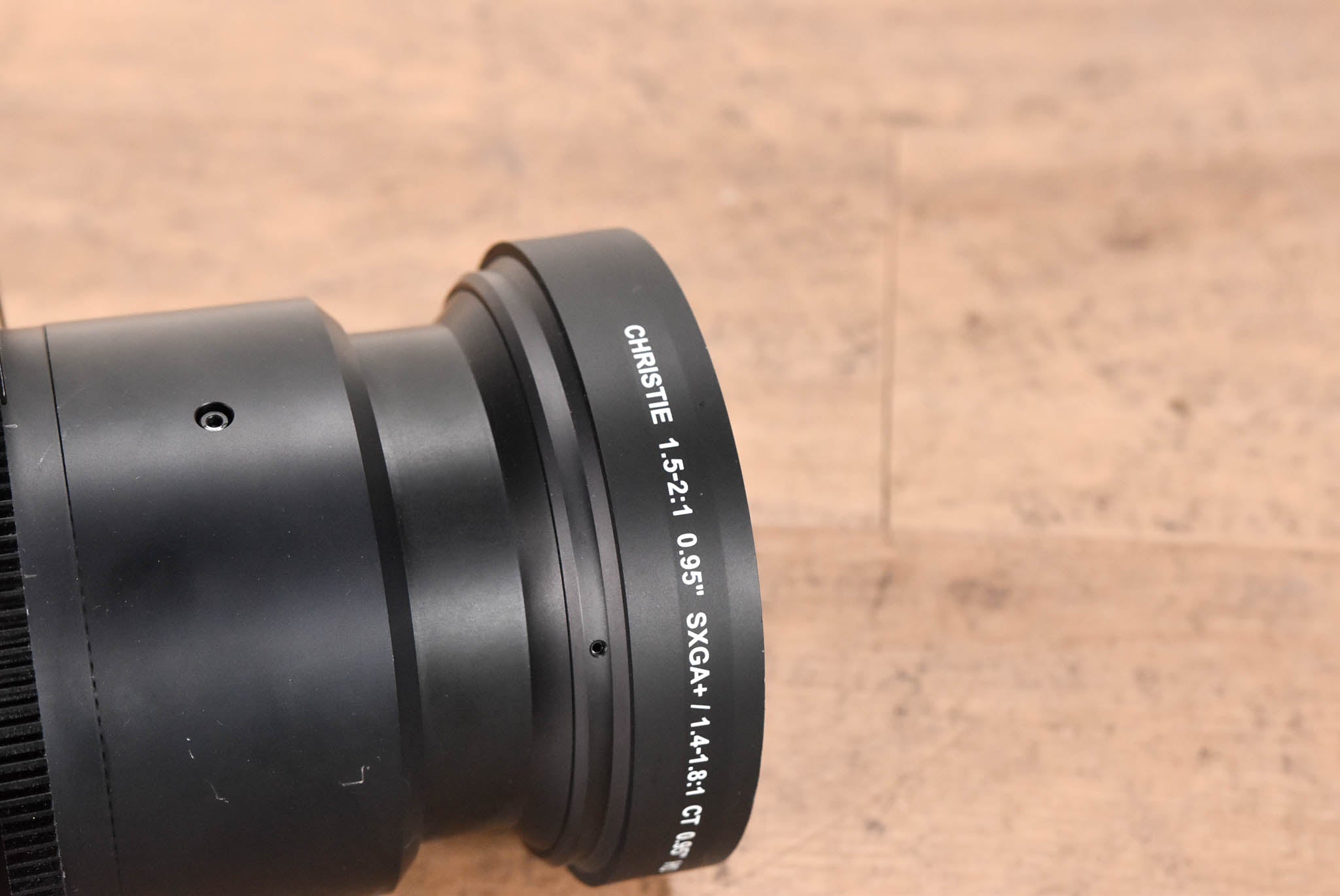 Christie 1.5-2:1 0.95" SXGA+ / 1.4-1.8:1 CT 0.95" HD Projector Zoom Lens