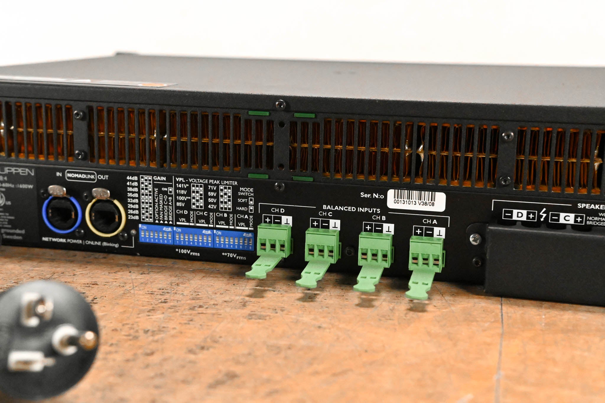 Lab Gruppen C 48:4 4800W 4-Channel Power Amplifier