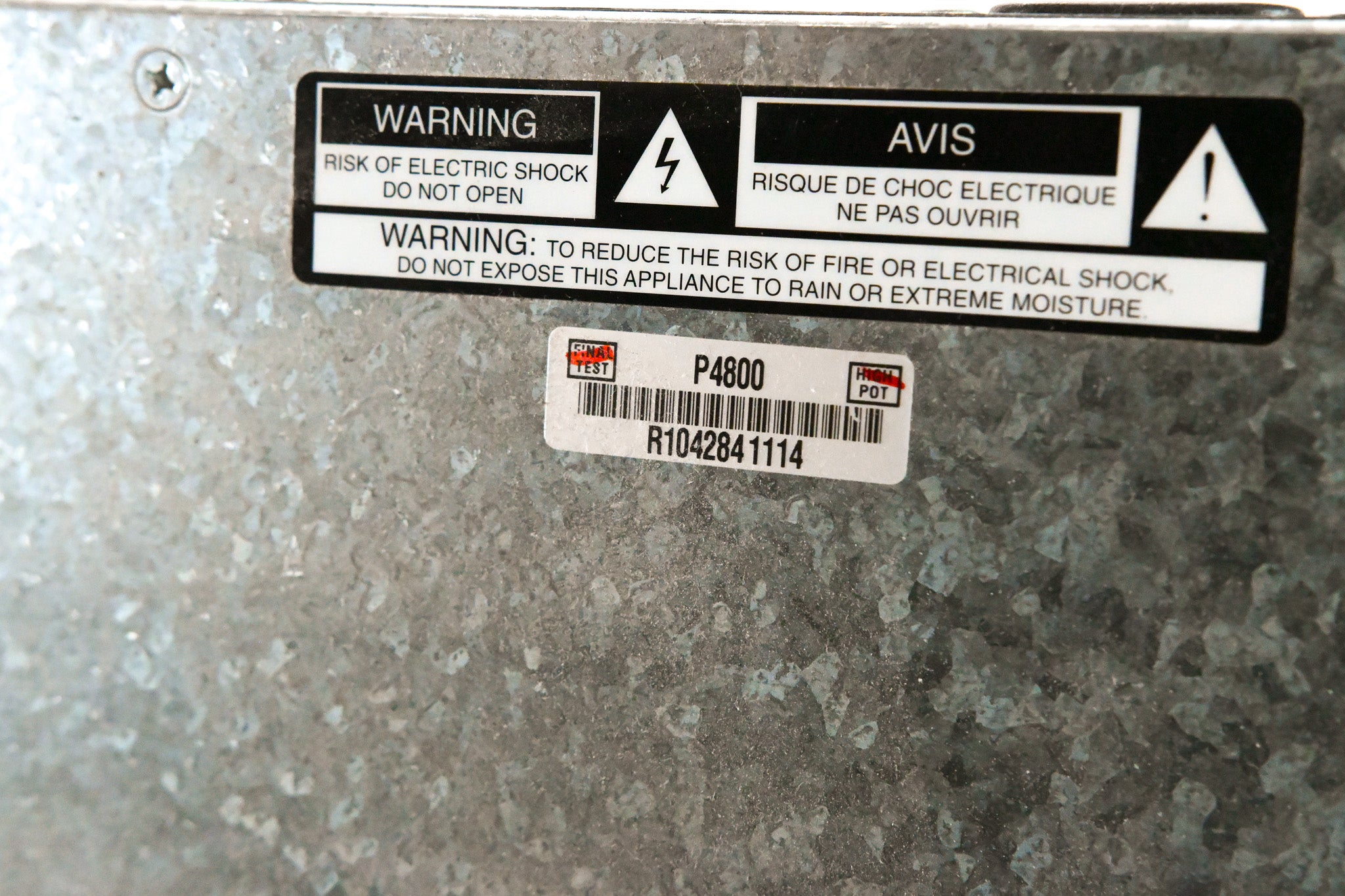 Shure P4800 4x8 Digital Signal Processor