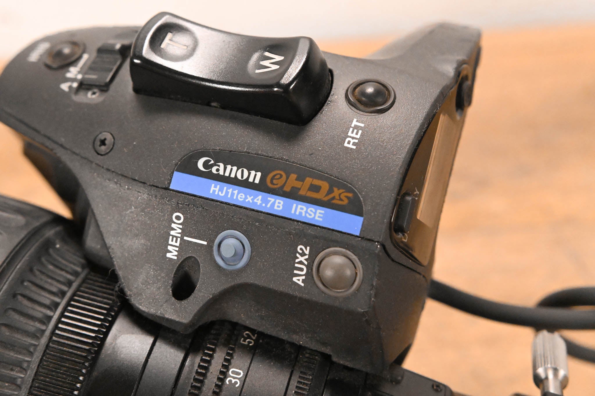 Canon HJ11ex4.7B IRSE eHDxs 11x 2/3" ENG Lens