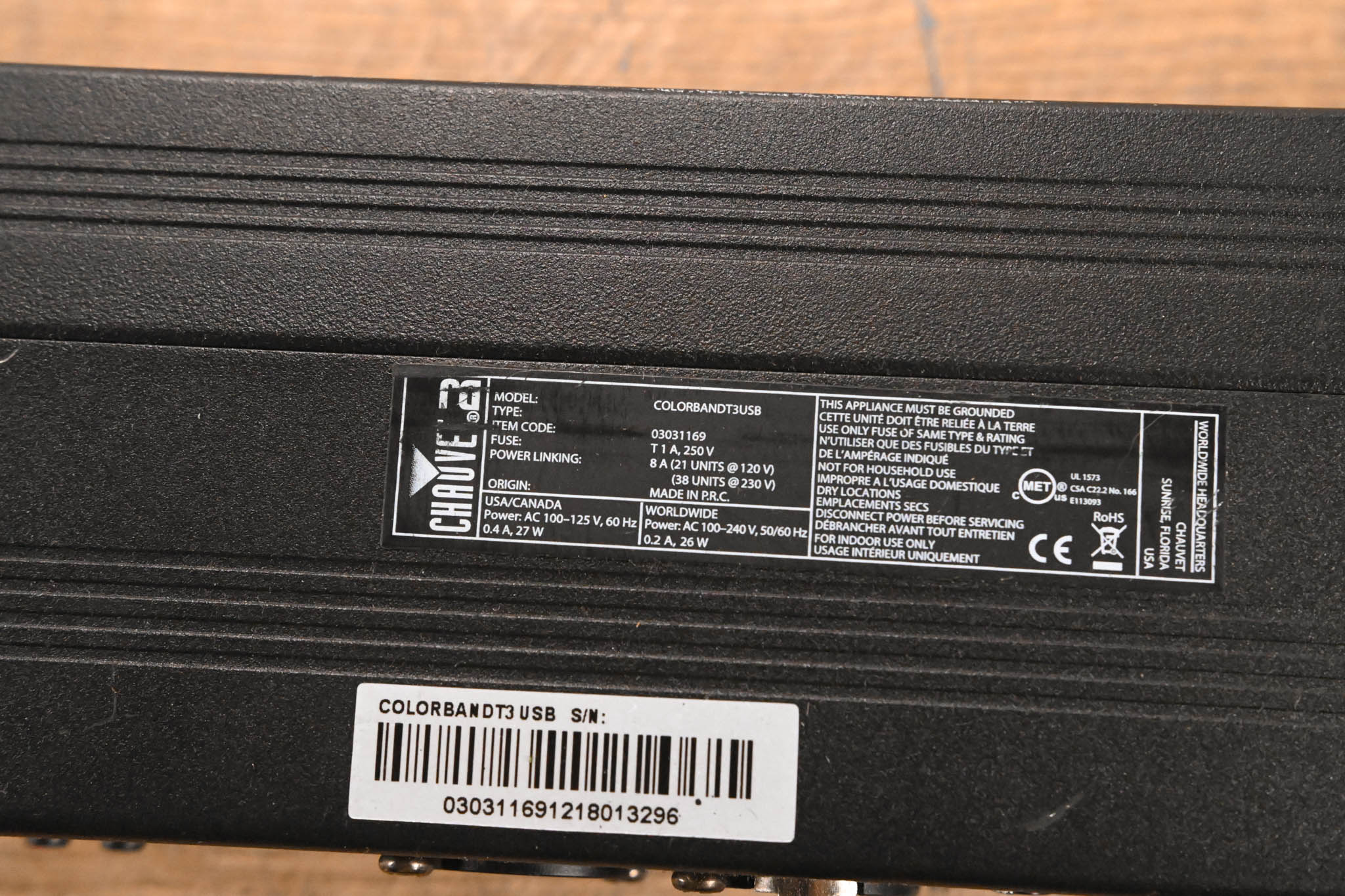 Chauvet COLORband T3USB Linear RGB Wash Light