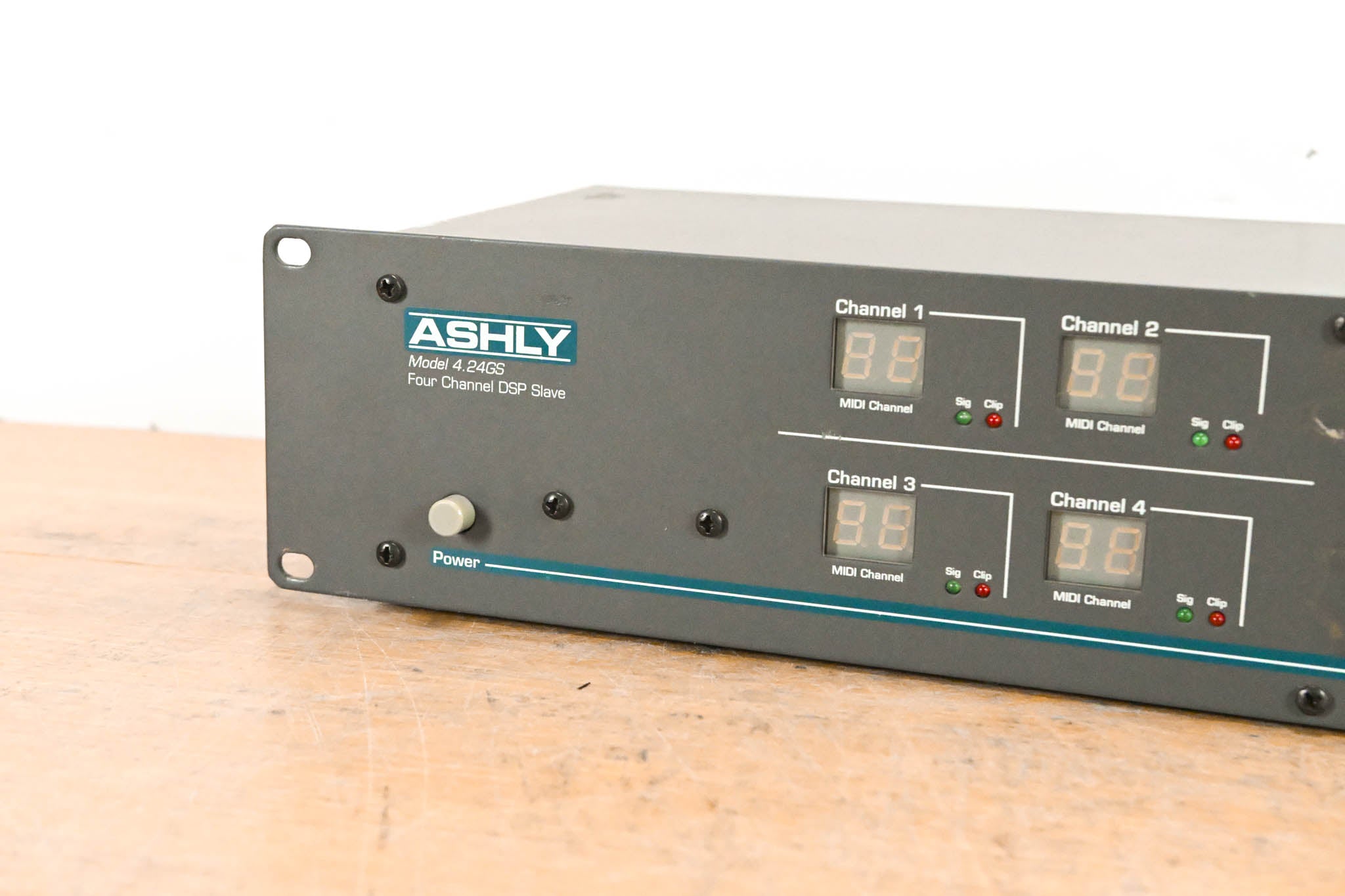 Ashly Protea 4.24GS 4-Channel Digital Graphic Equalizer Slave