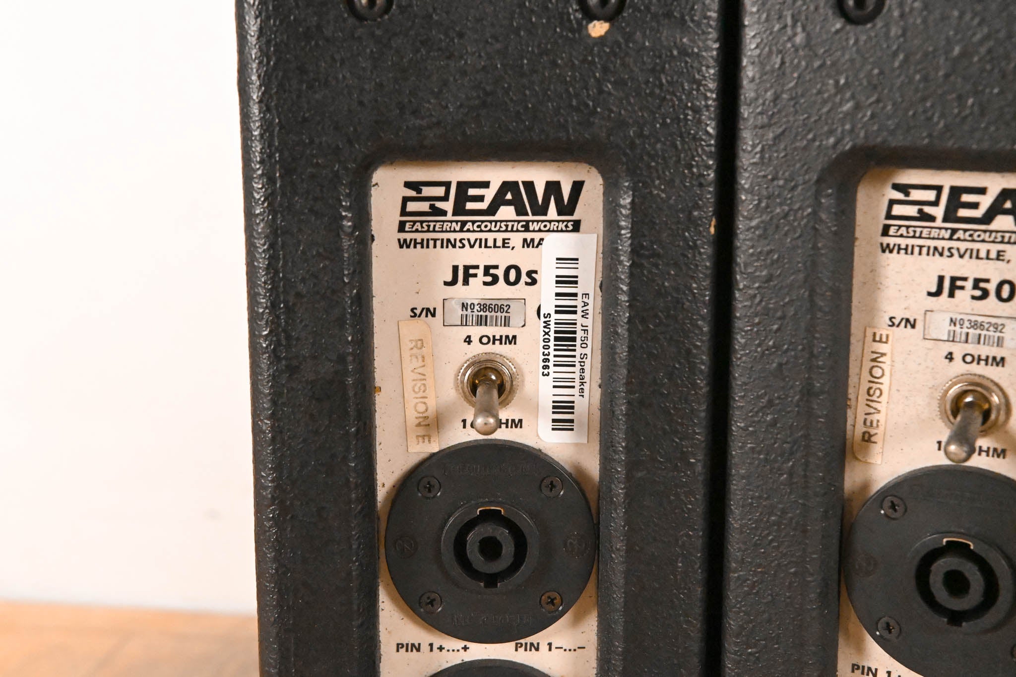 EAW JF50s Compact 2-Way Full Range Passive Loudspeaker (PAIR)