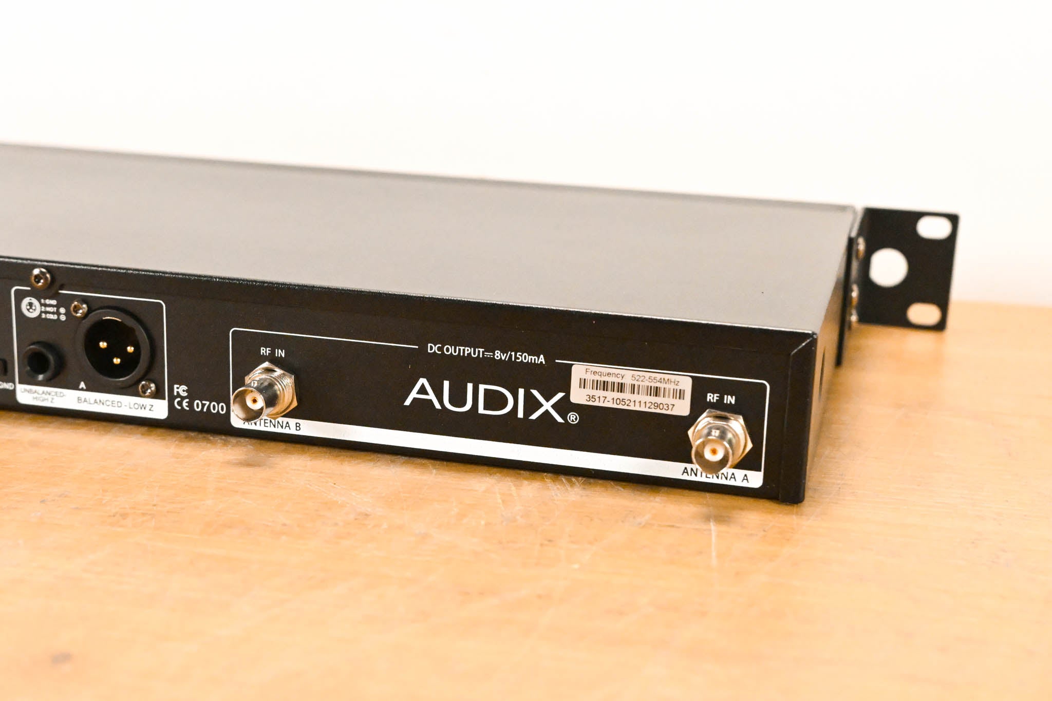 Audix AP42 OM2 Dual Handheld Wireless Mic System- A Band (NO PSU)