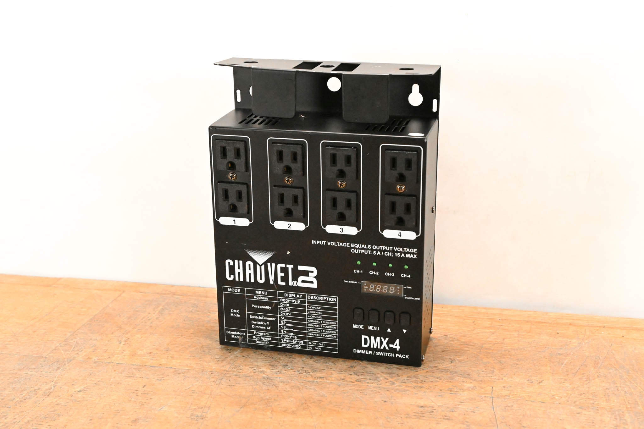 Chauvet DMX-4 4-Channel DMX Dimmer/Relay Pack