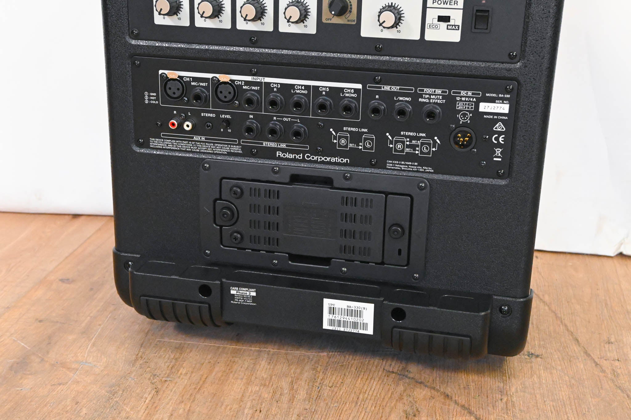 Roland BA-330 Portable Stereo PA System